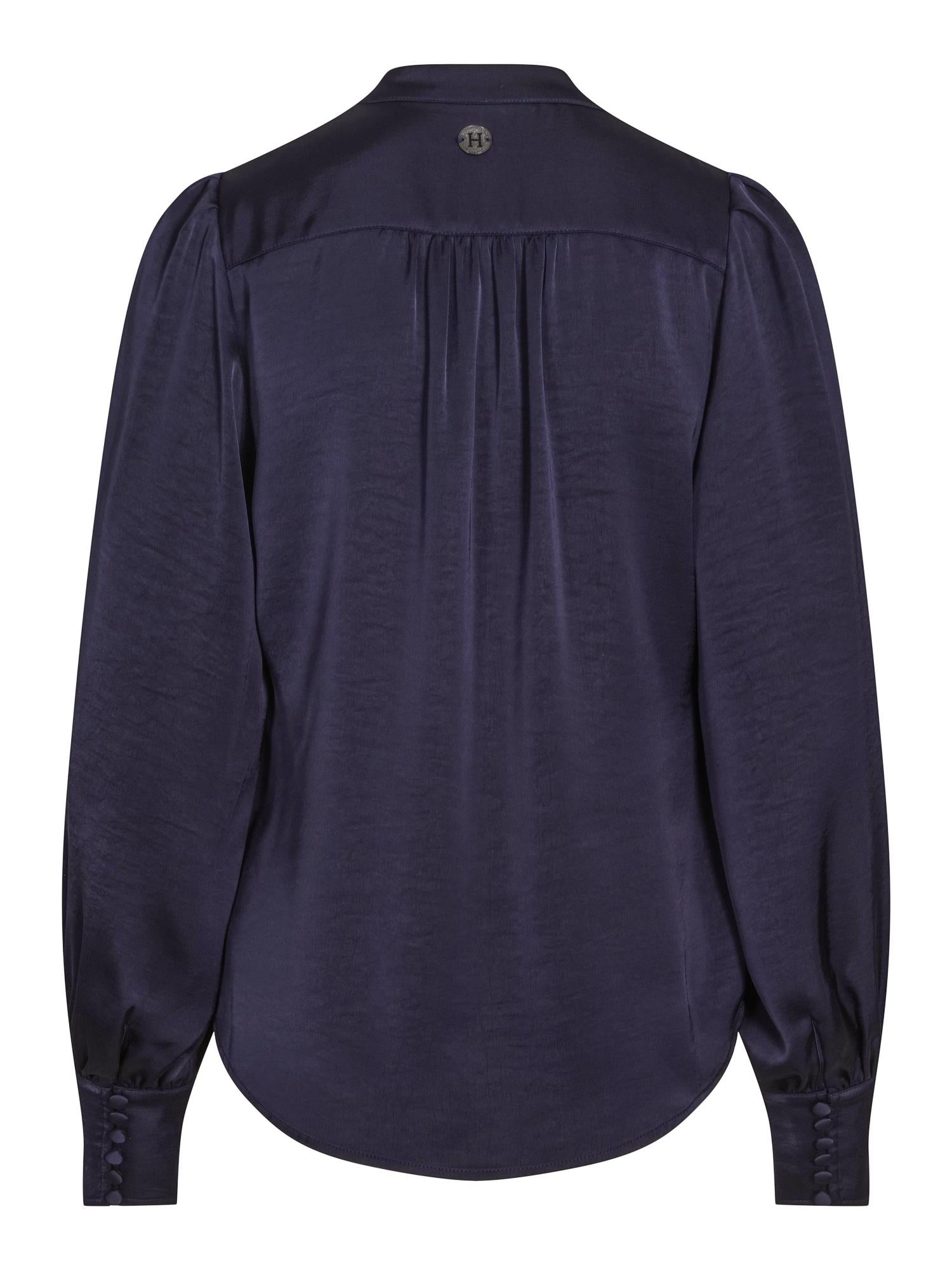 Button shirt Marineblå