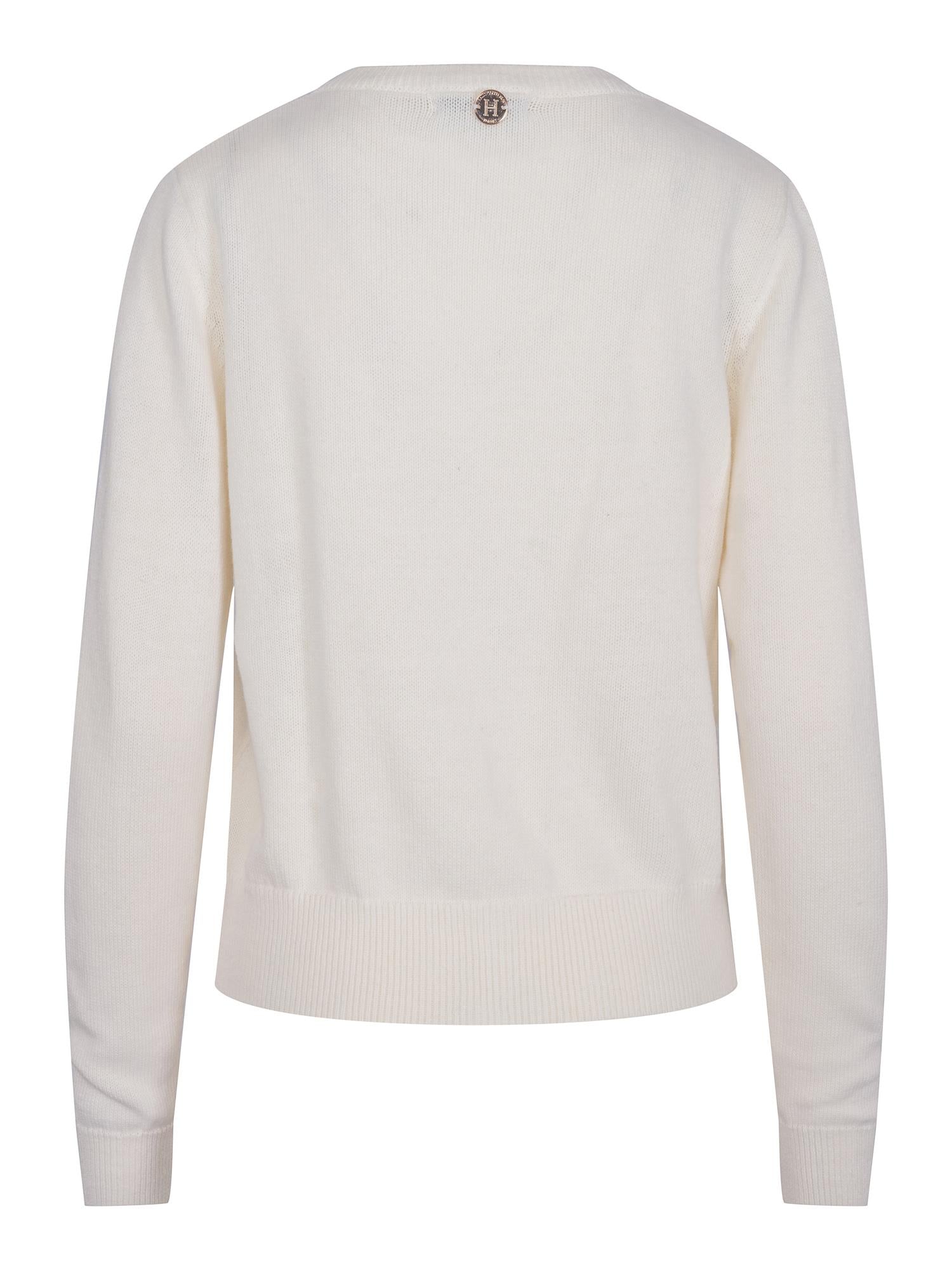 Classic knitted cardigan Creme