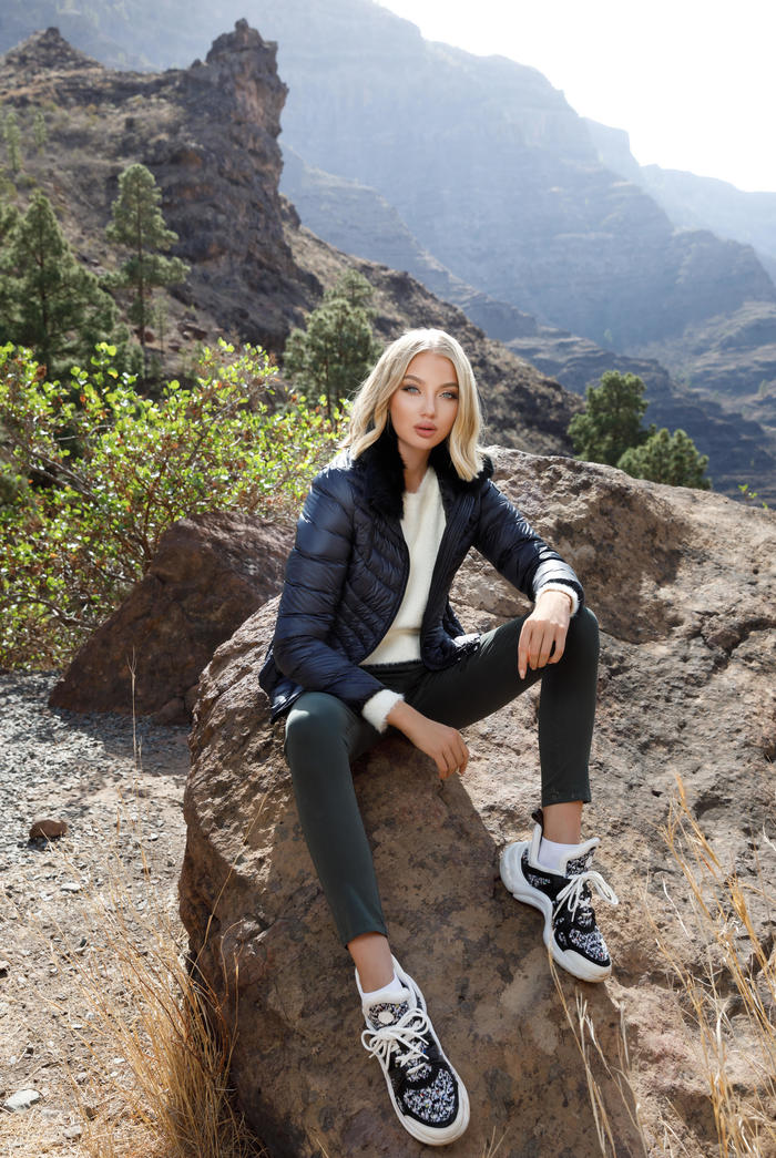 Down jacket Black