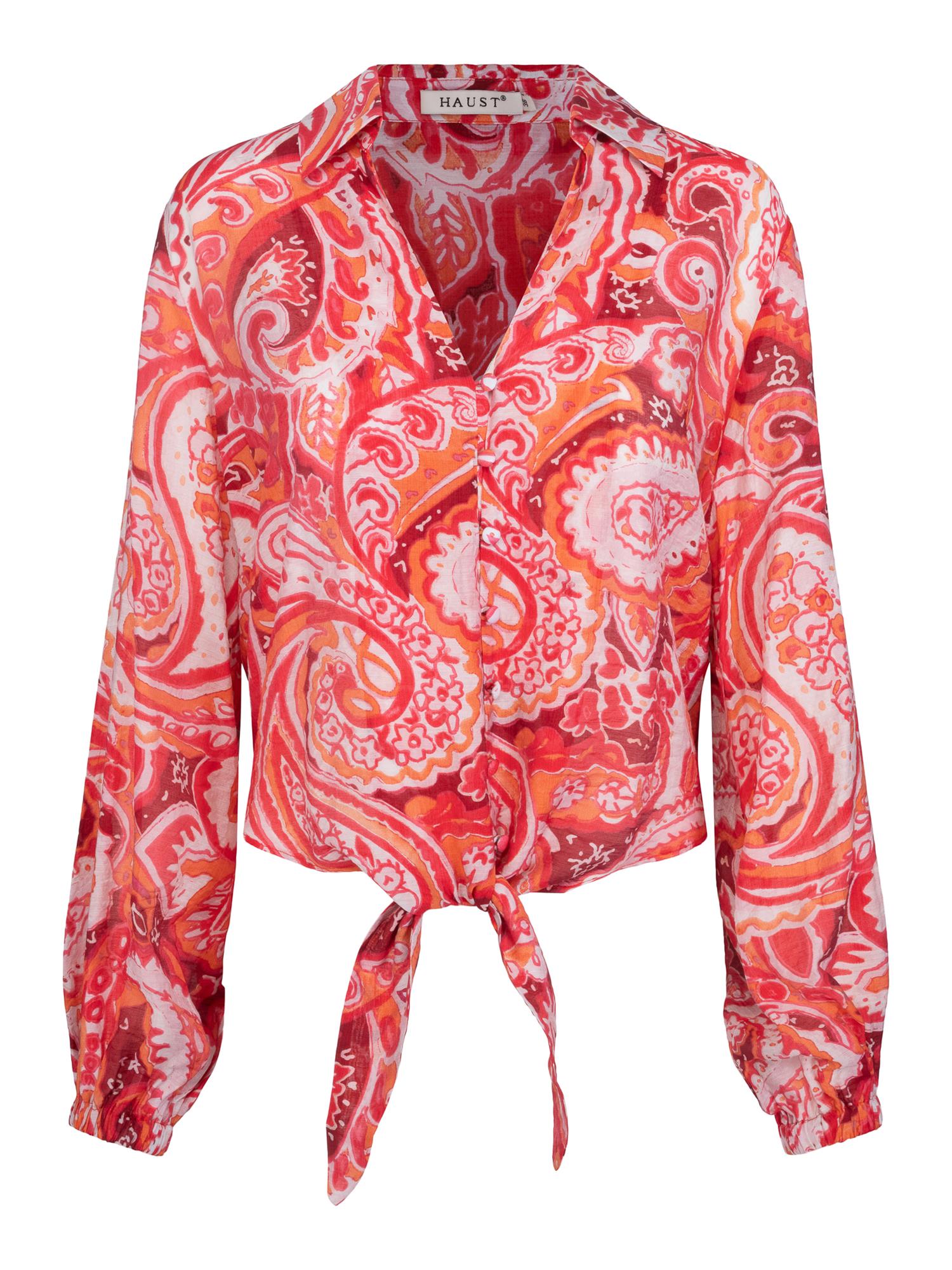 Casual tie shirt Paisley