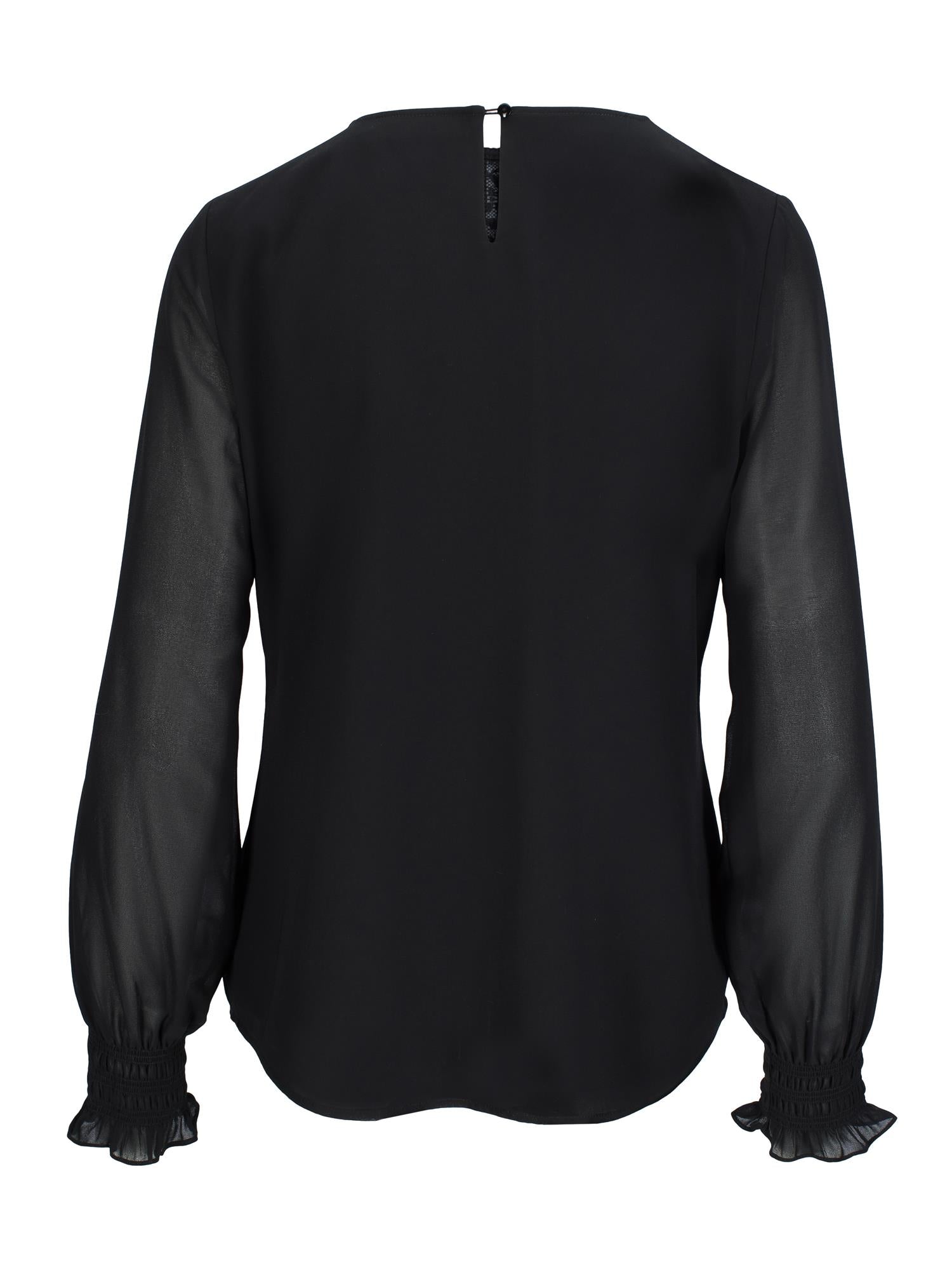 Lace blouse Black