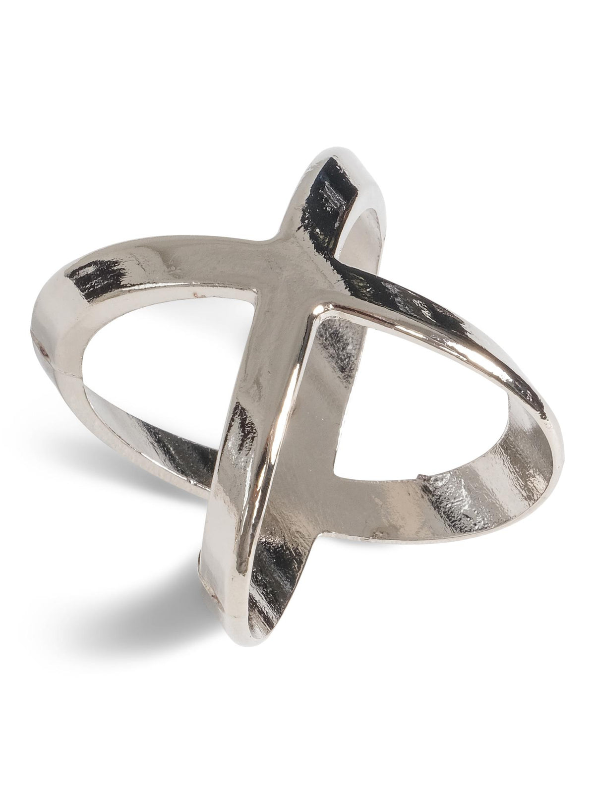 Alloy scarf knot Silver