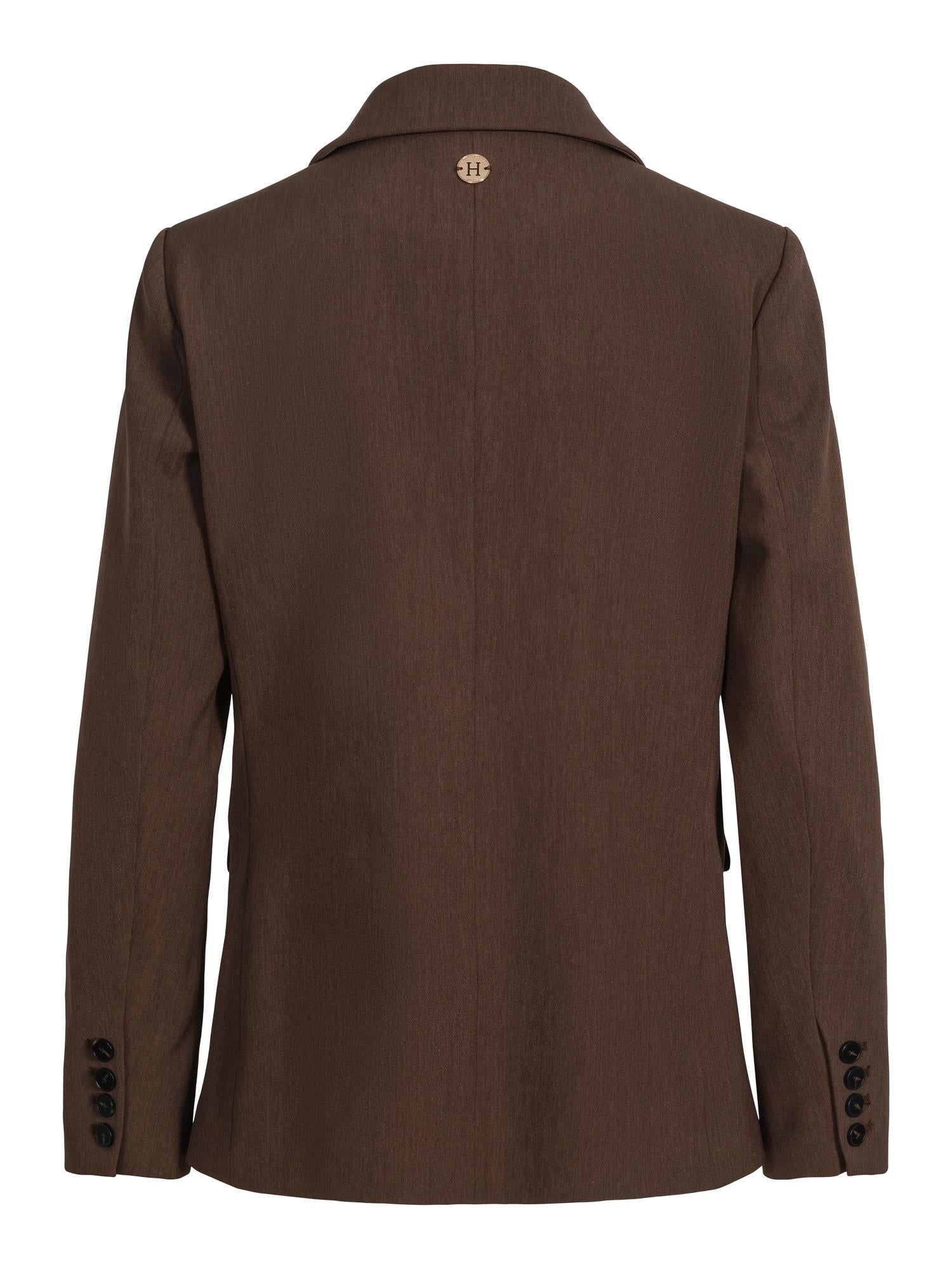 Casual tailored blazer Cocoa Powder