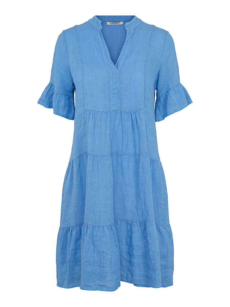 Linen layer dress Blue