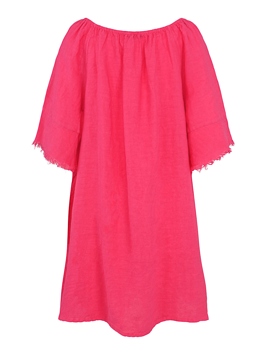Tassel dress Cerise