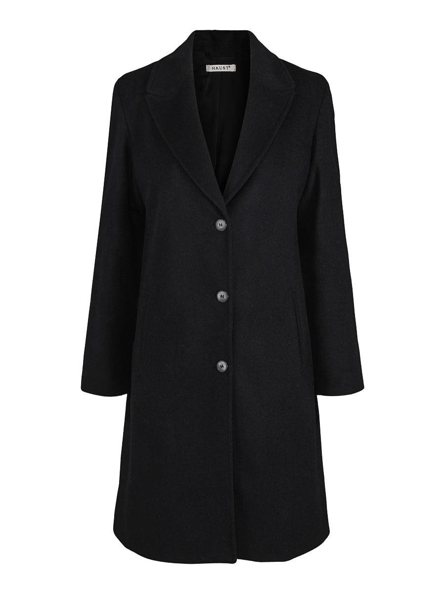 Classic coat Black