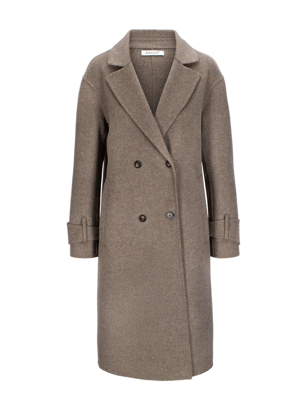 Sleeve cuff coat Dark Sand