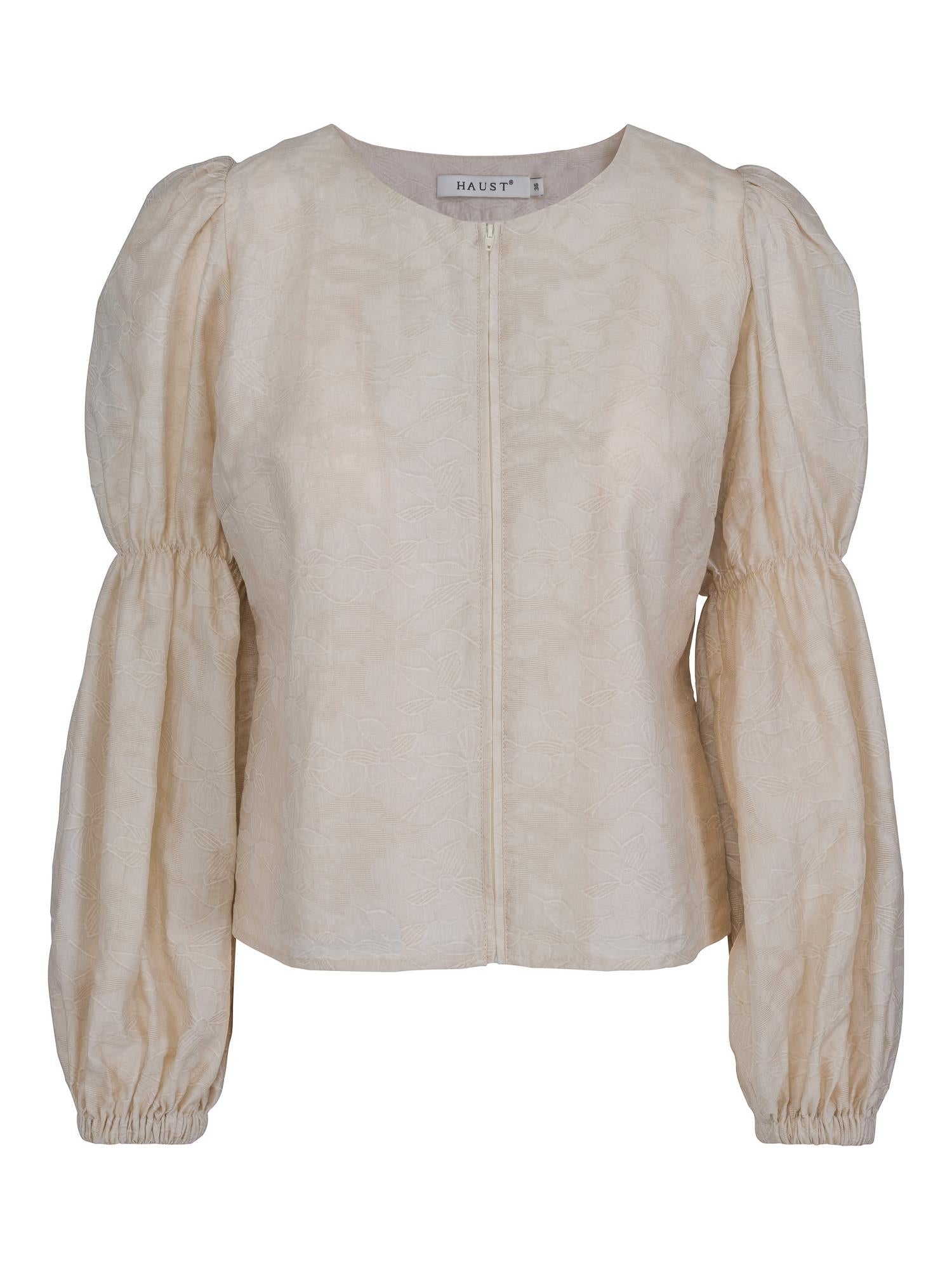 Zip-blouse Sand