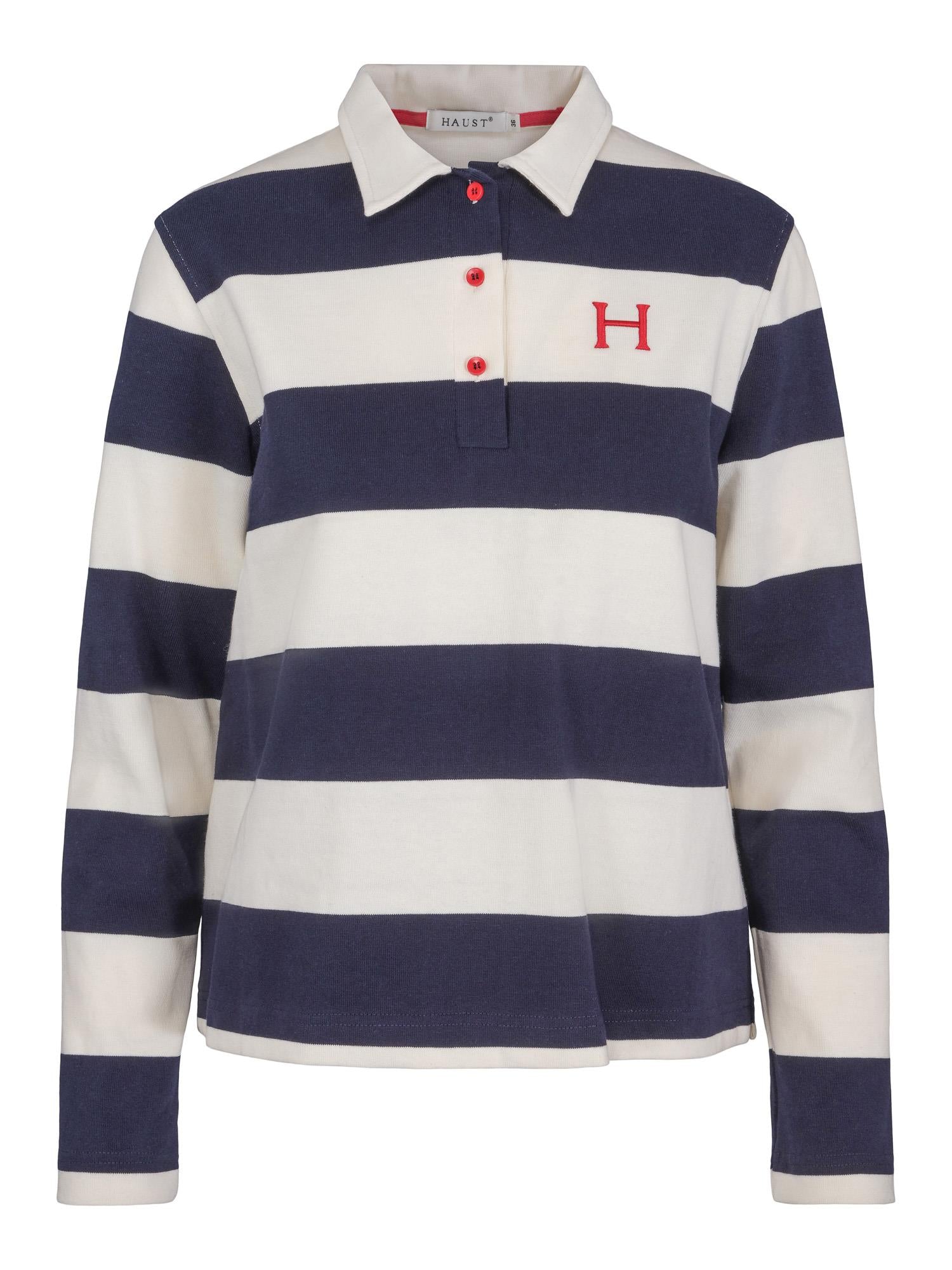 Casual striped pullover Navy