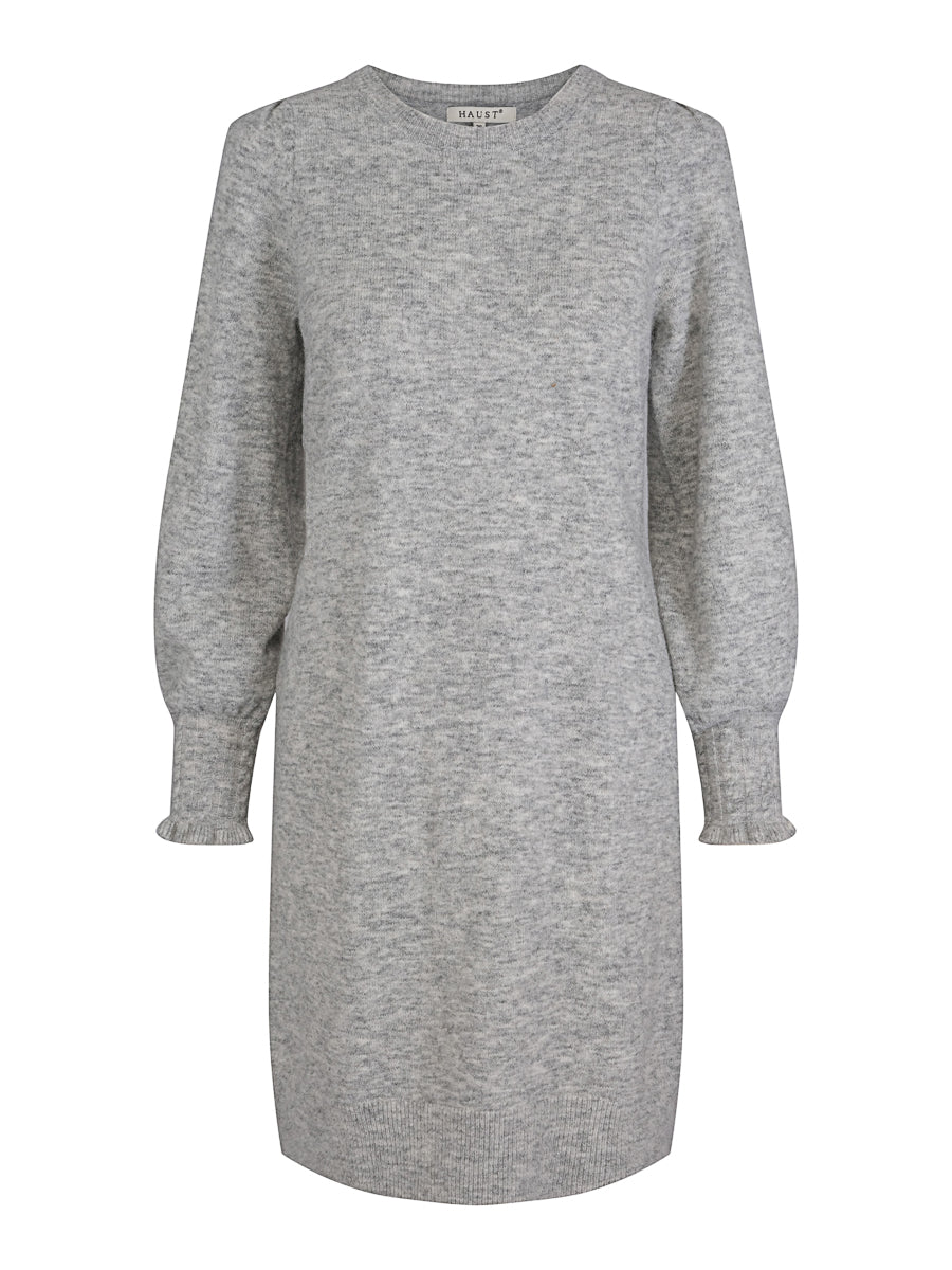 Mohair knitted dress Grey Melange