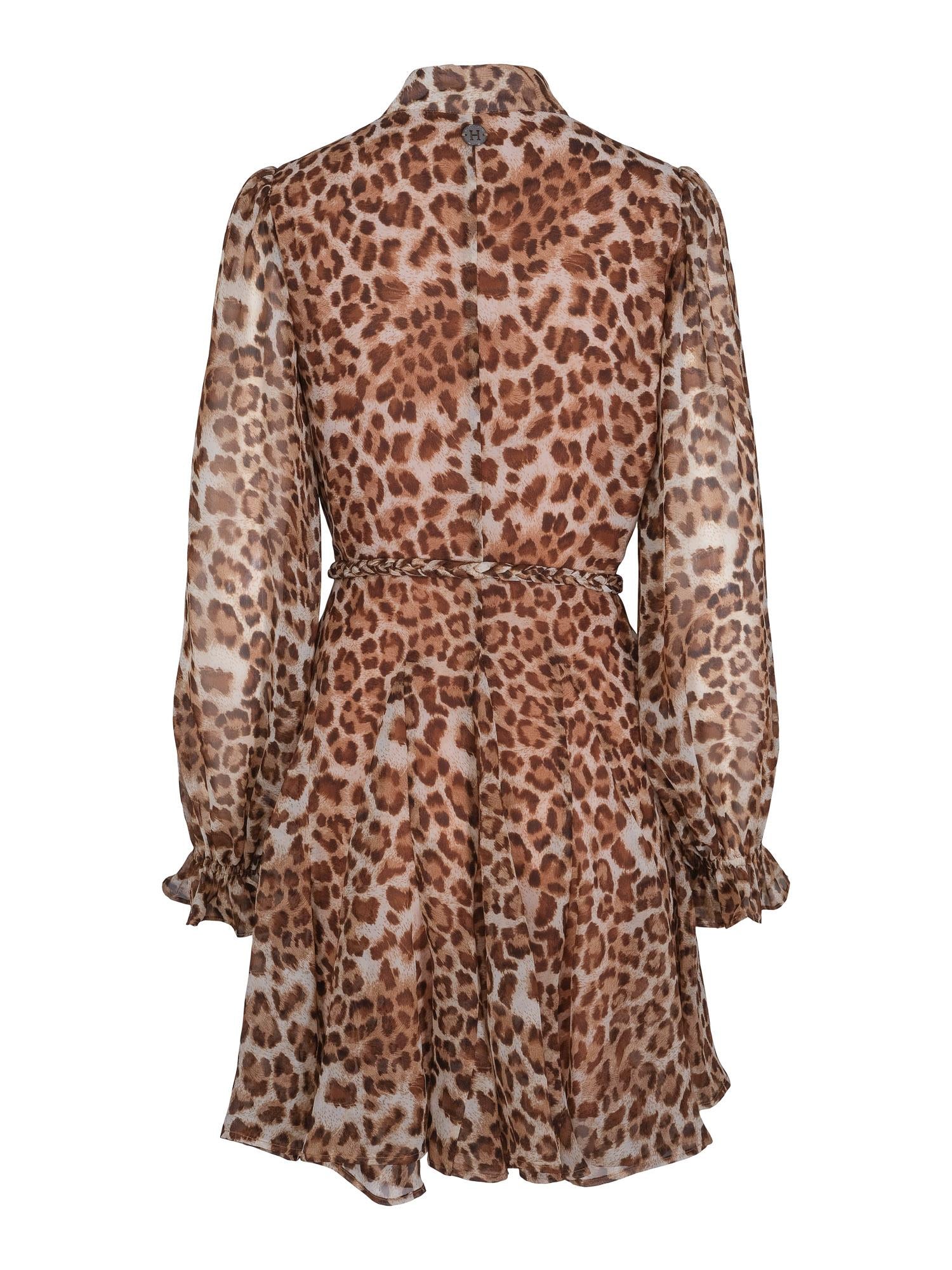 Chiffon dress Dyreprint