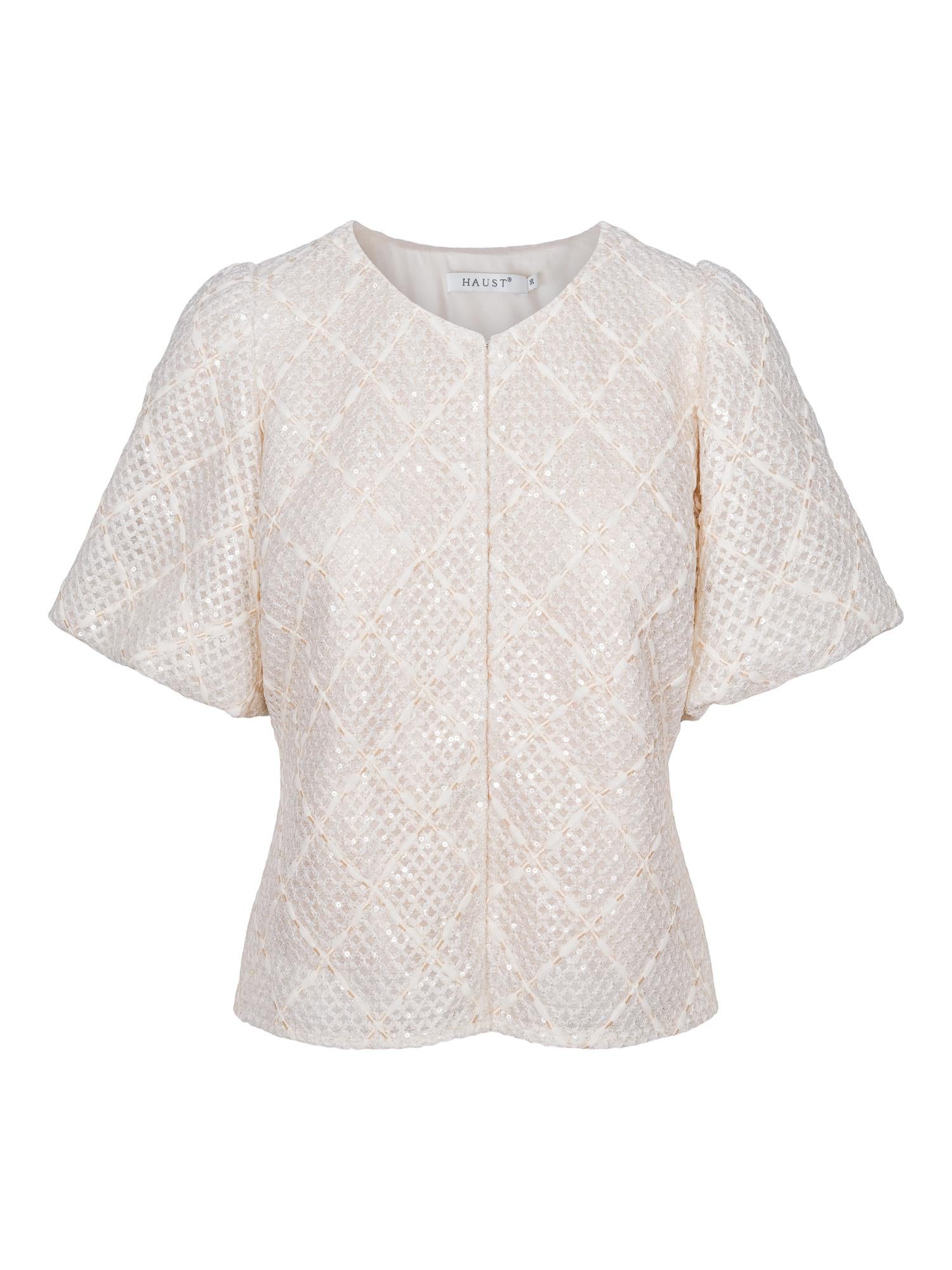 Seq fab blouse Champagne