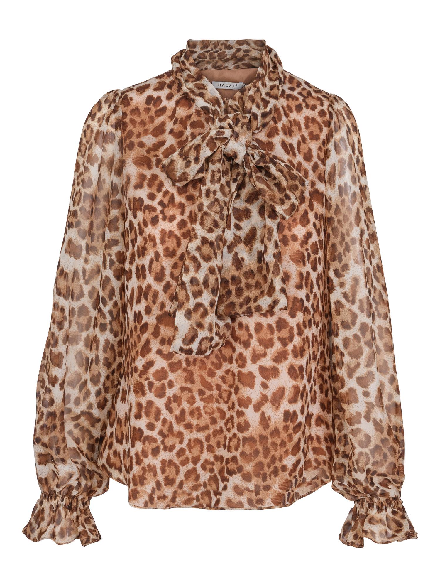 Chiffon bow blouse Dyreprint