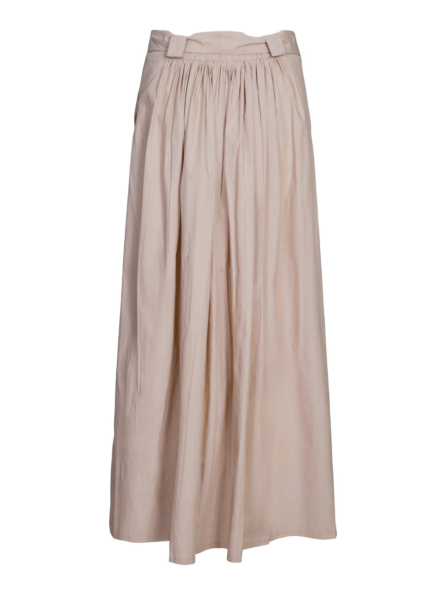 Cotton skirt Sand