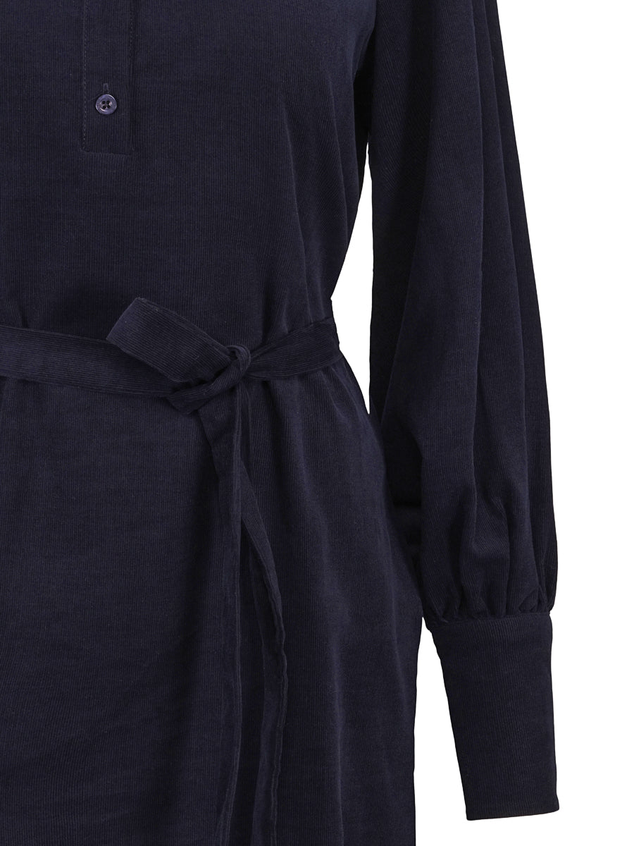 Babycord dress Navy