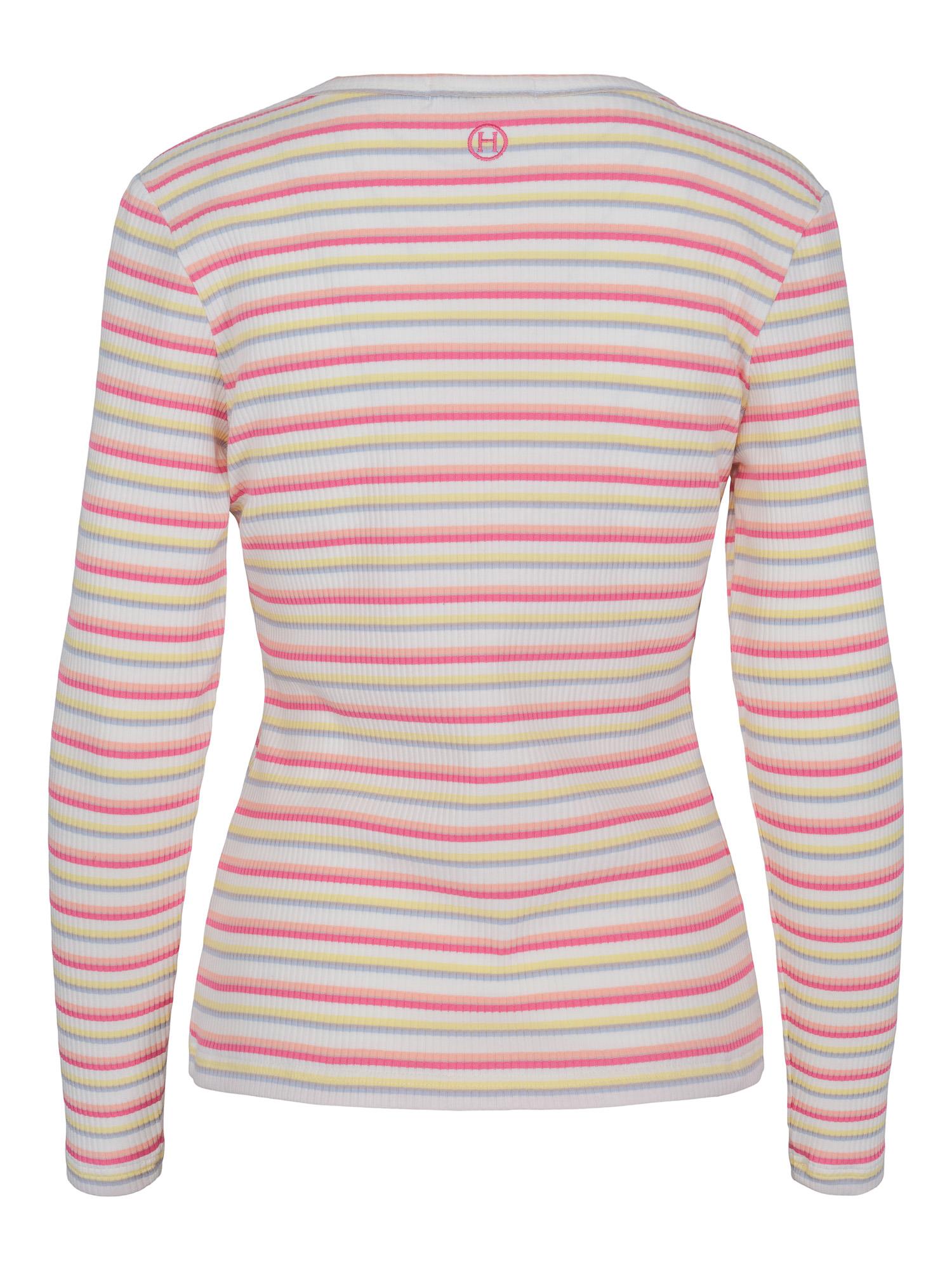 Striped classic top Pink
