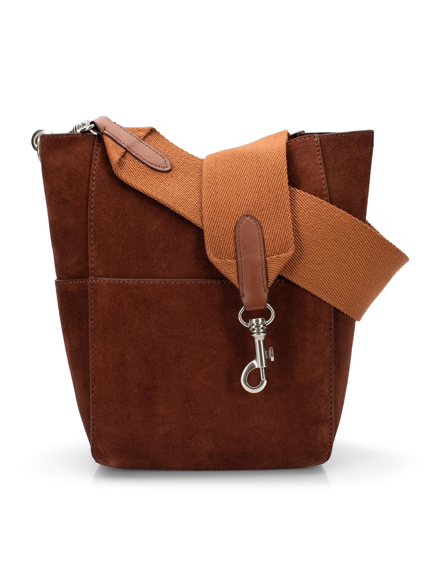 Suede bag Brown