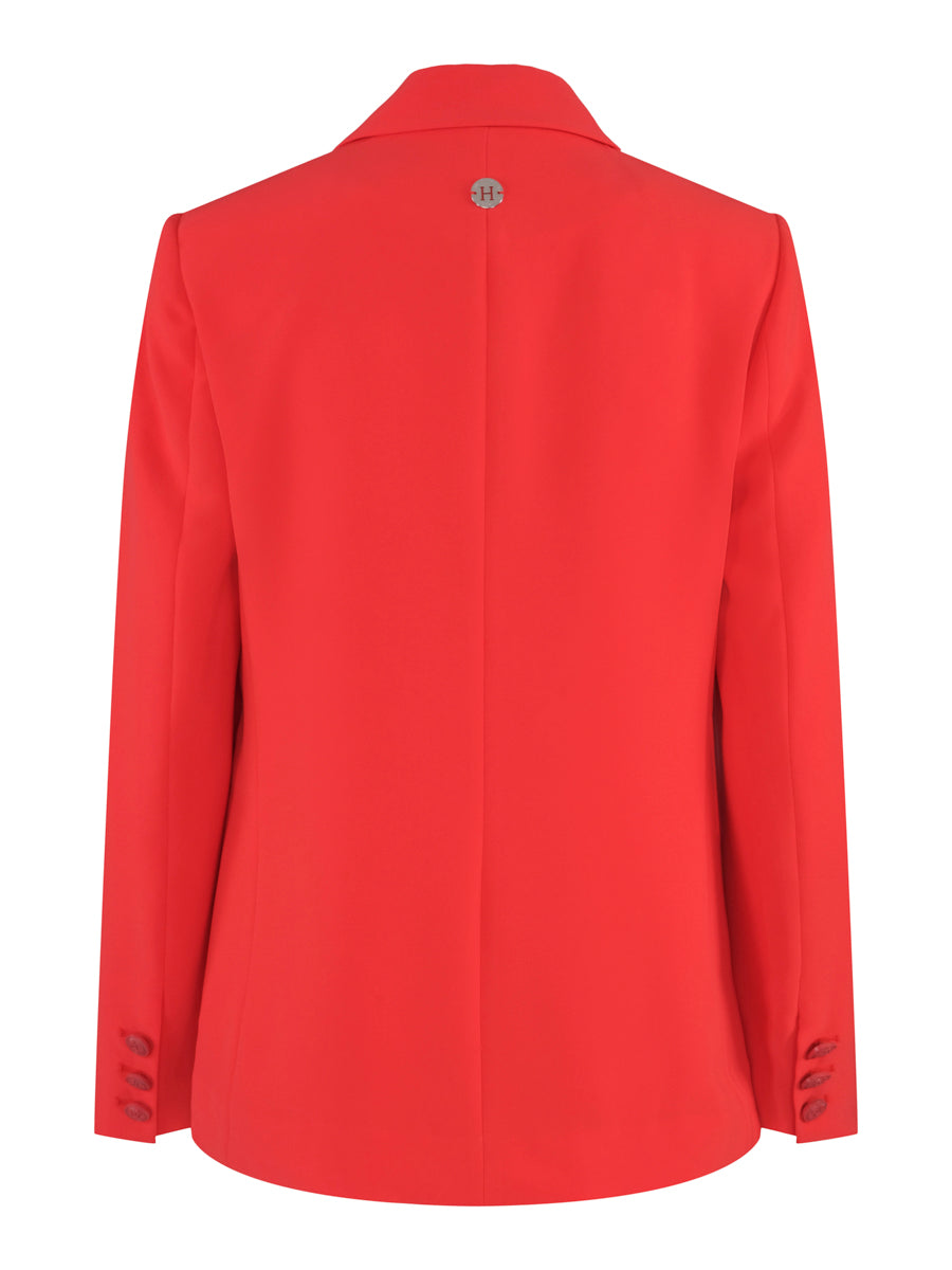 Casual blazer Berry