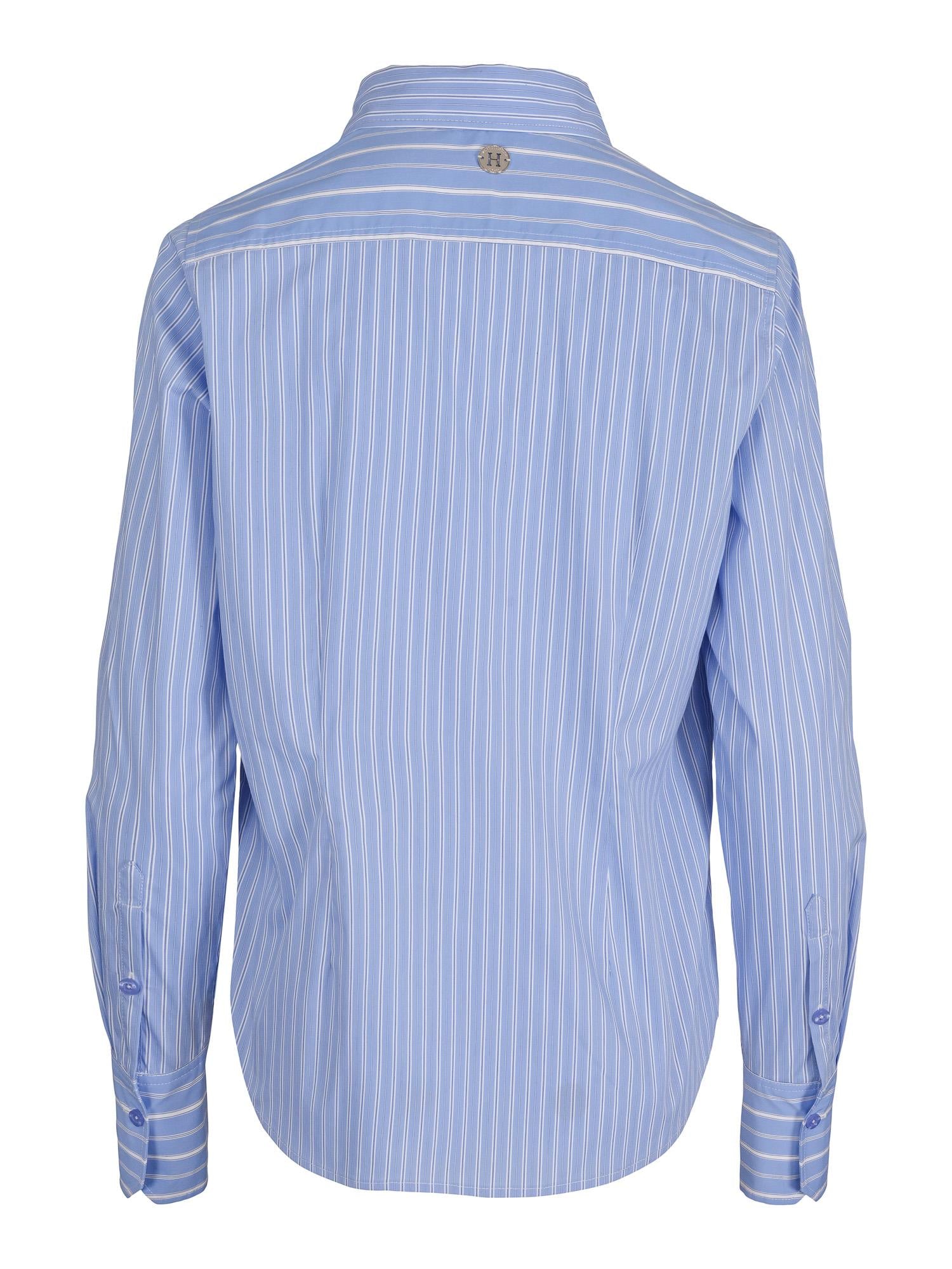 Classic stretch shirt Lyseblå