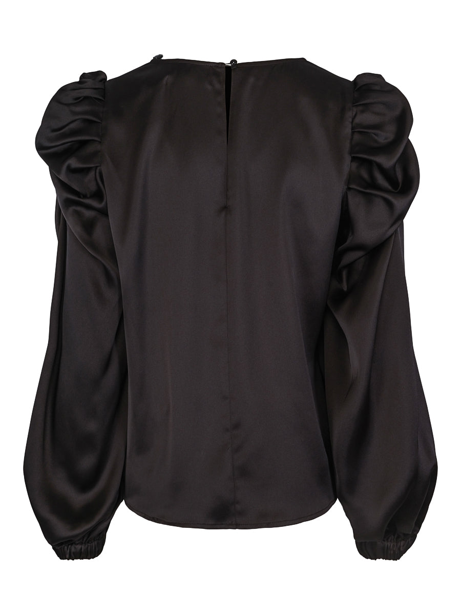 Party sleeve blouse Black