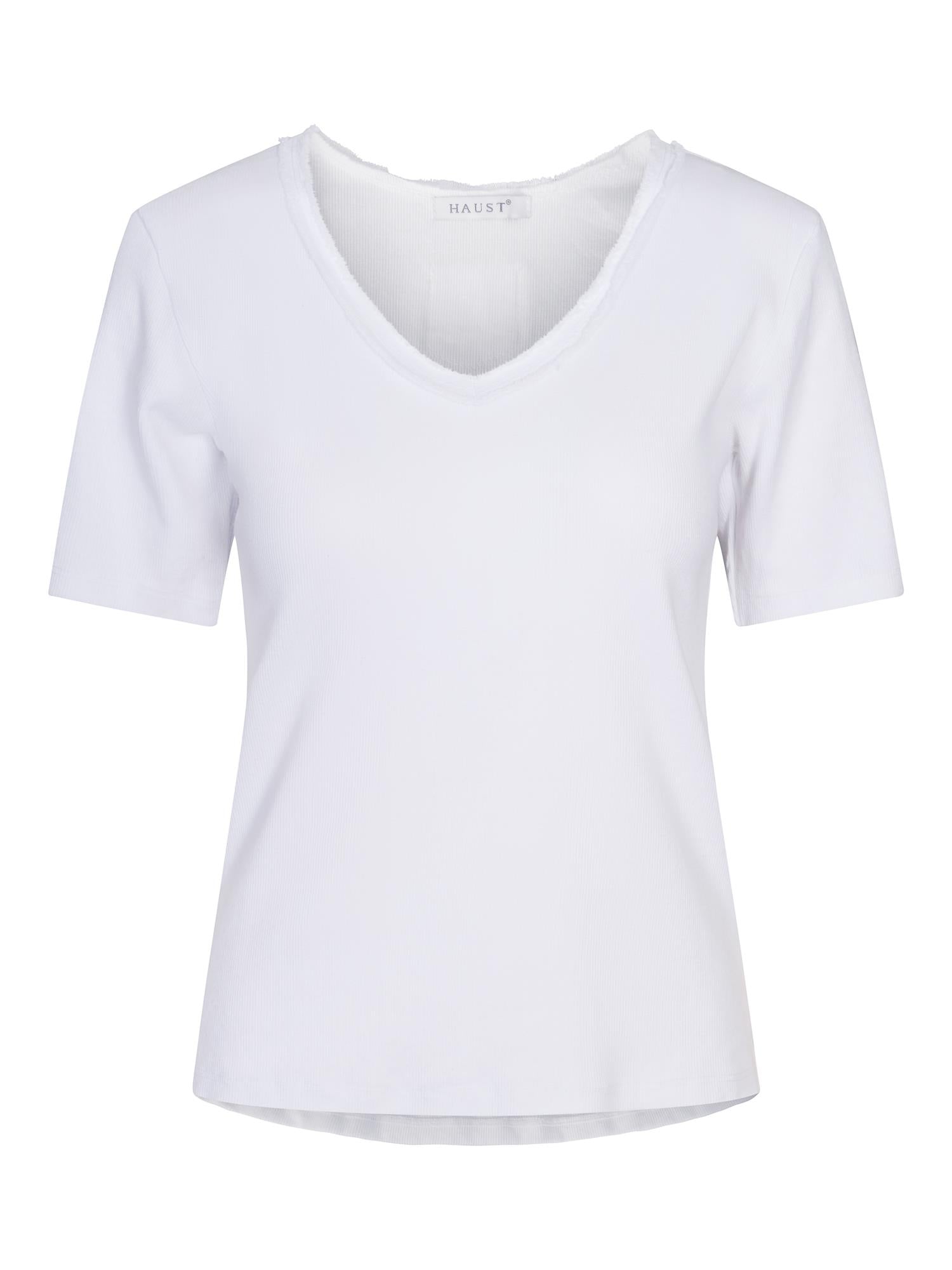 Rough casual top Hvit