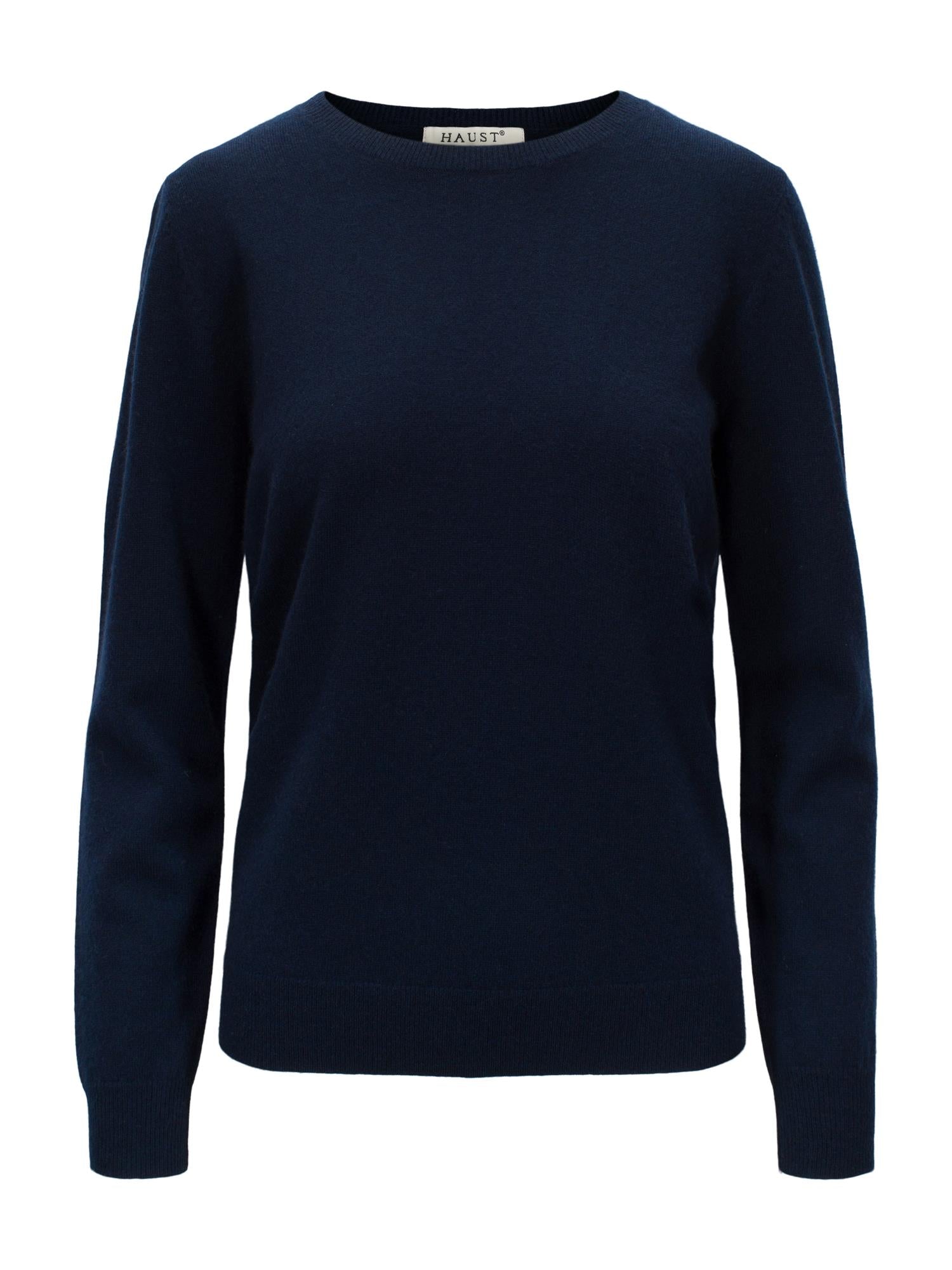 Cashmere Knitted Pullover Navy