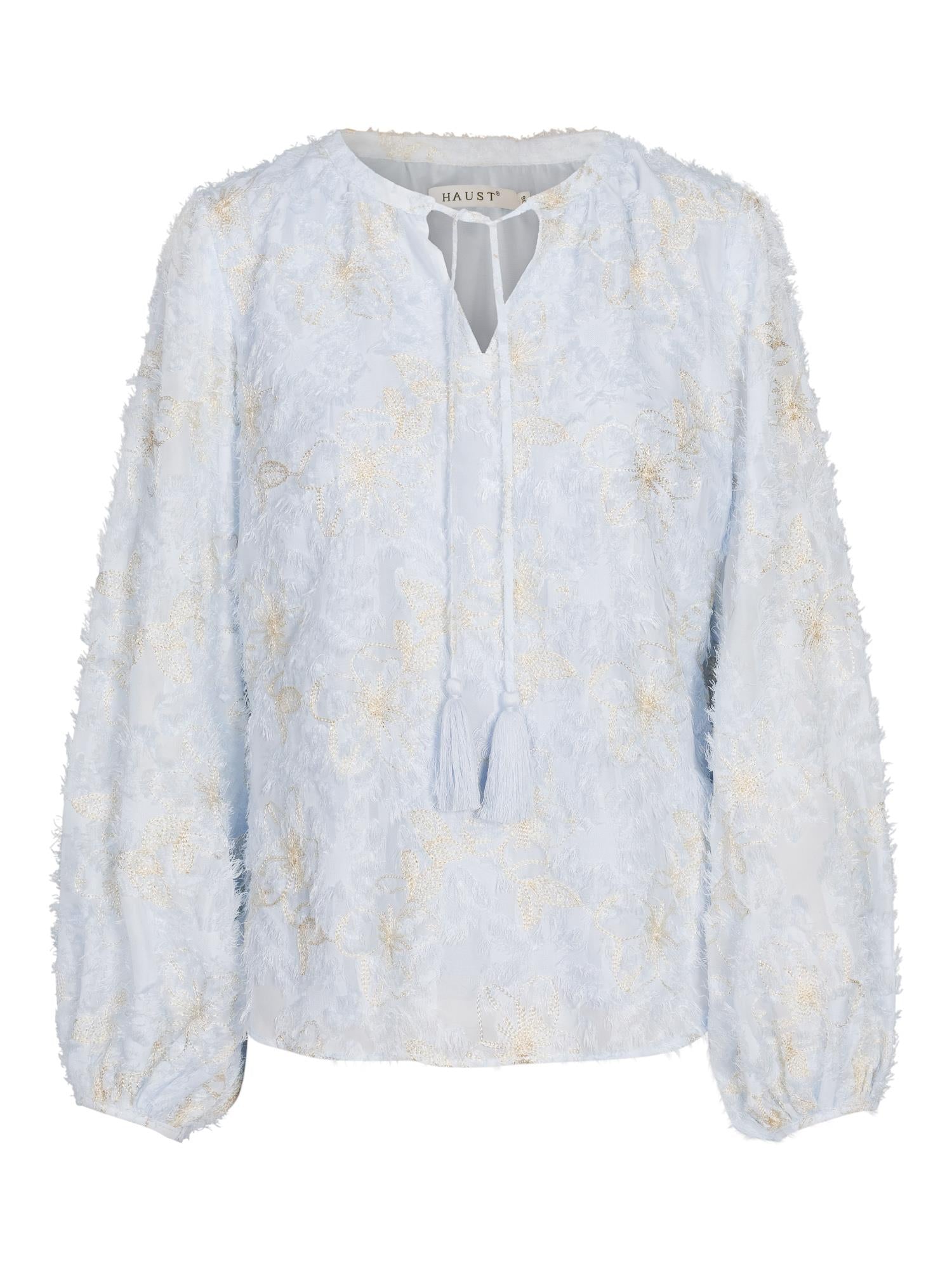 Embr blouse Light Blue