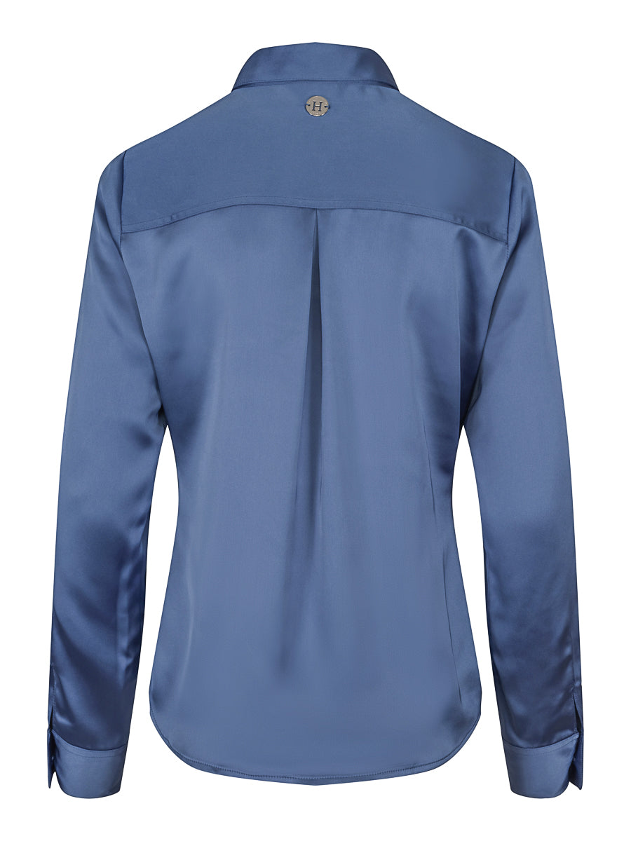 Satin favorite shirt Blue