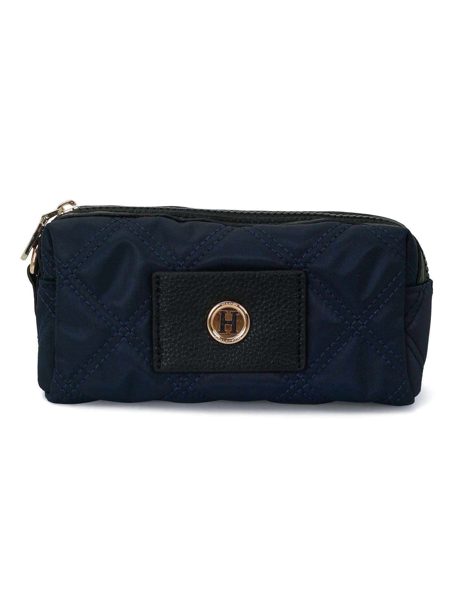 55-895 Quilted makeup bag Marineblå