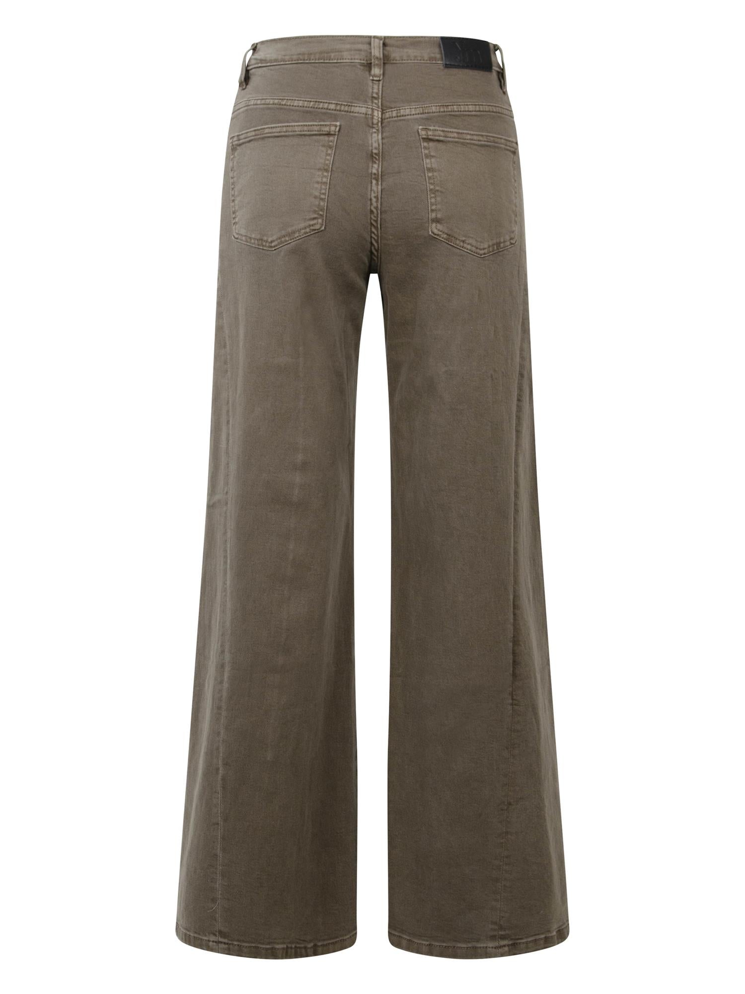 Wide fashion jeans Sand