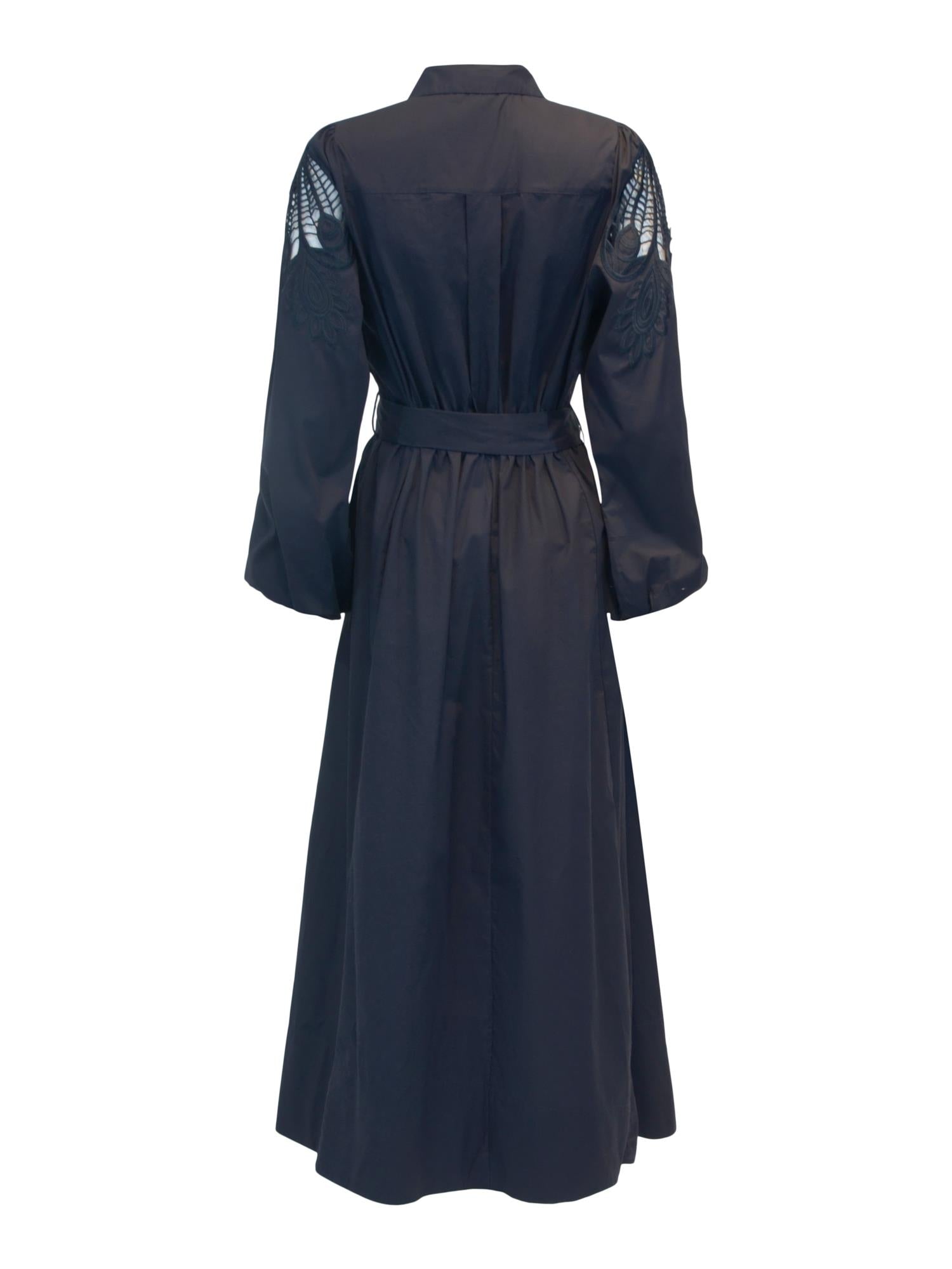 Embr dress Marineblå
