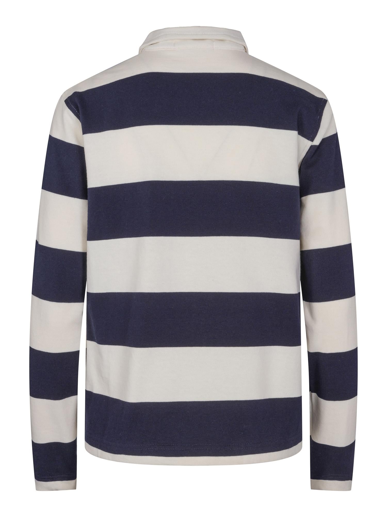 Casual striped pullover Navy