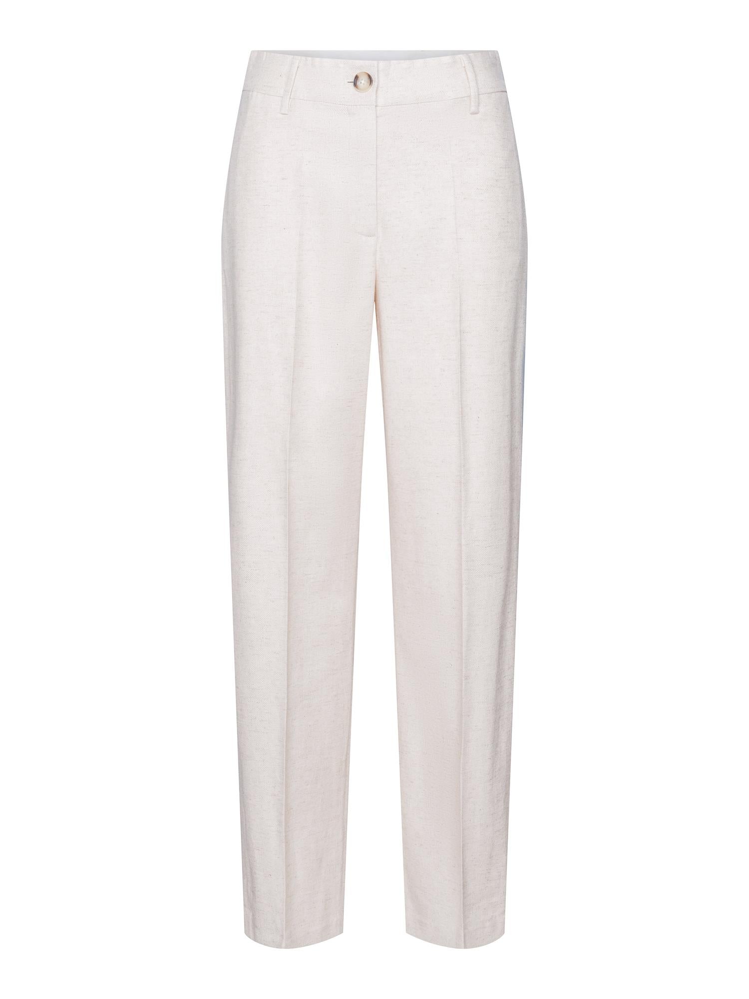 Linen tailored trouser Nature