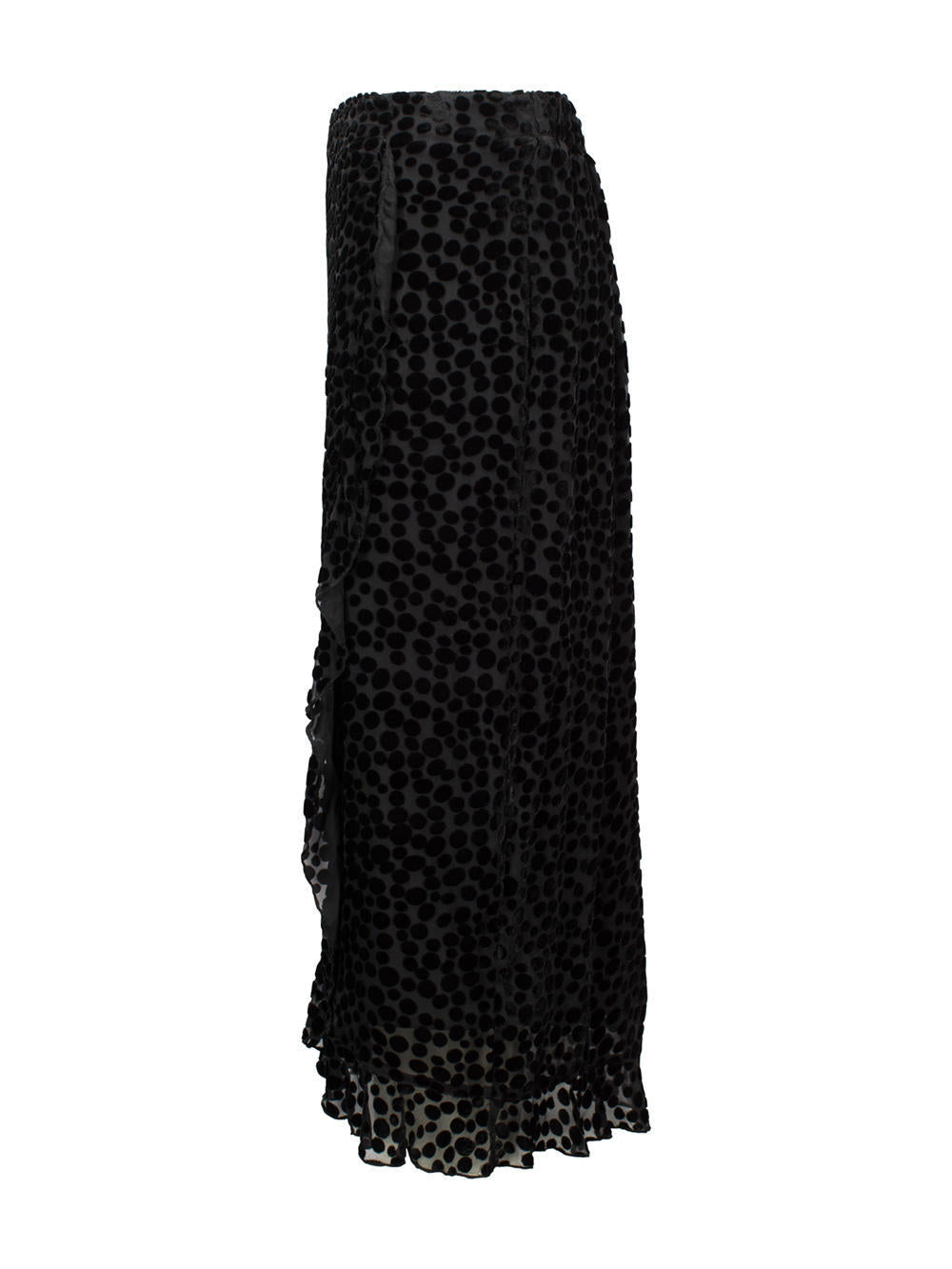 Dotted ruffel skirt Dotted