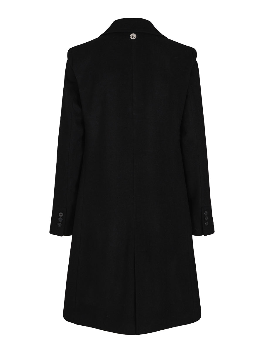 Classic coat Black