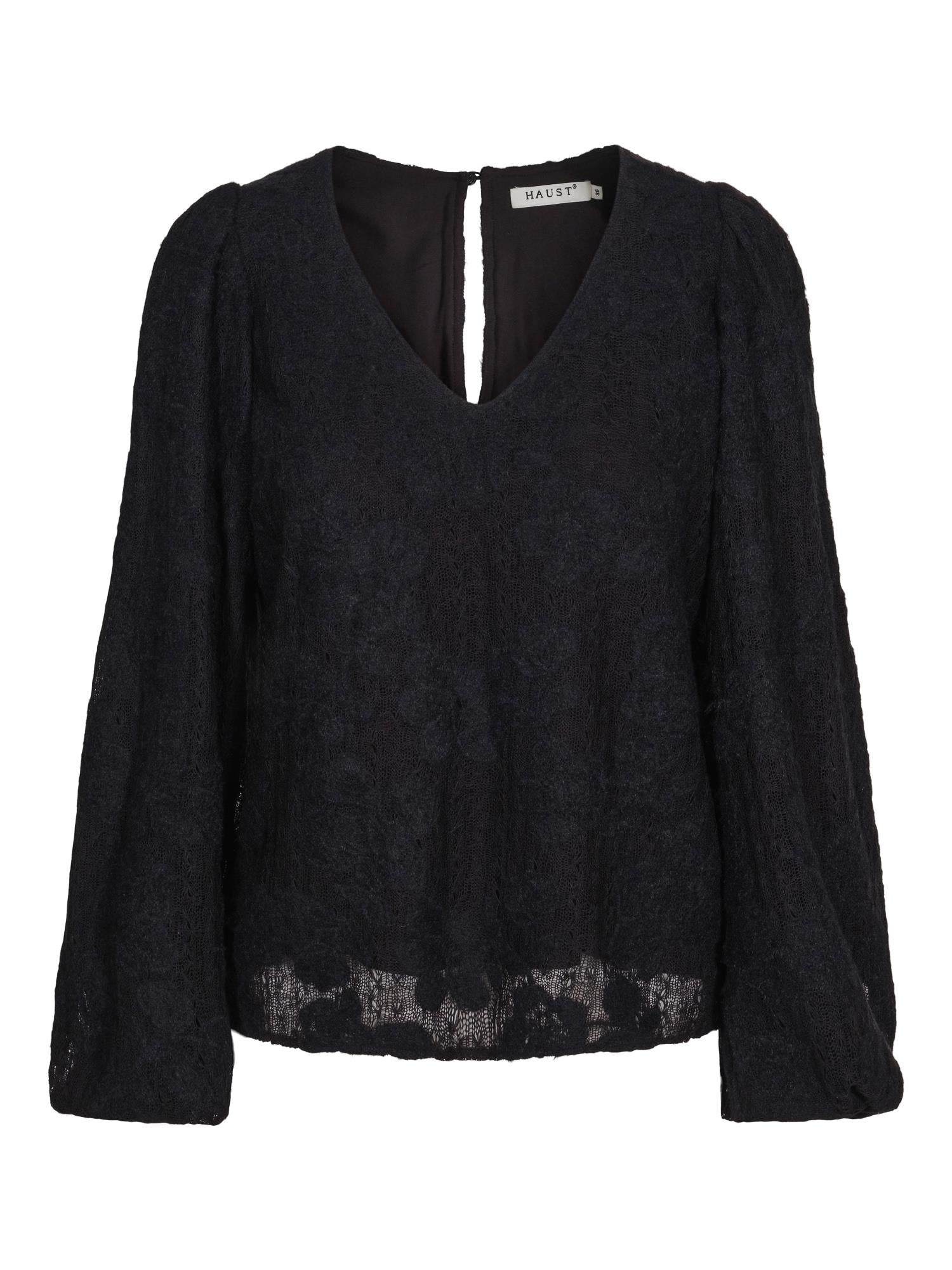 Embr fab blouse Black