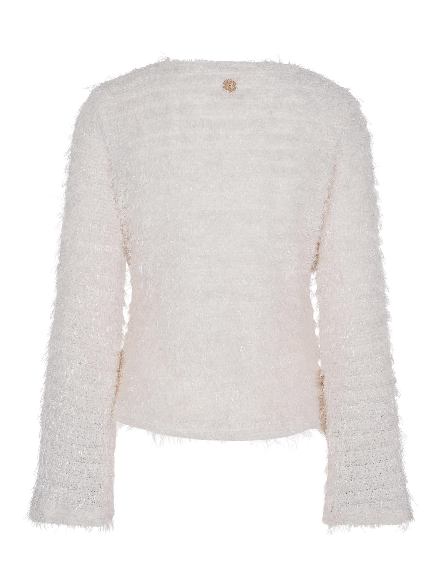 Knitted button cardigan Creme