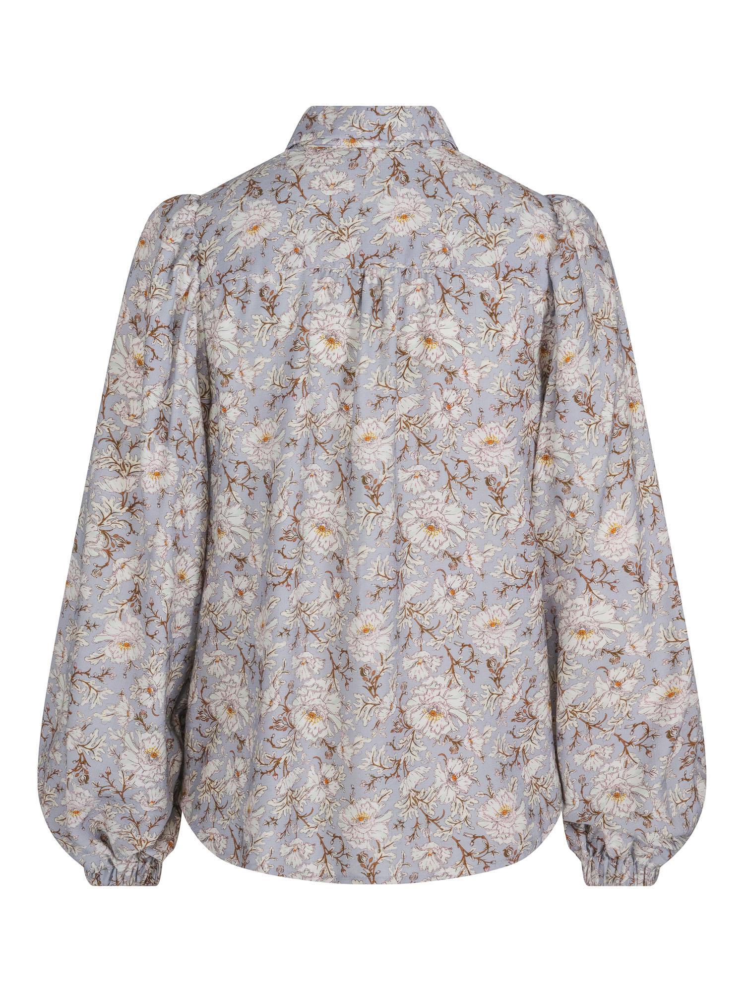 Feminine A-shape blouse Blå