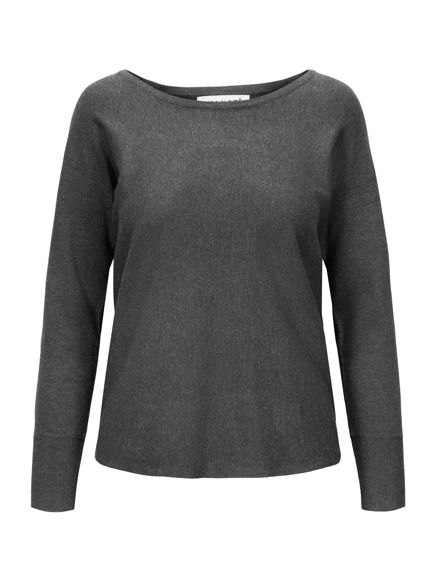 Knitted V-Neck Antrasit