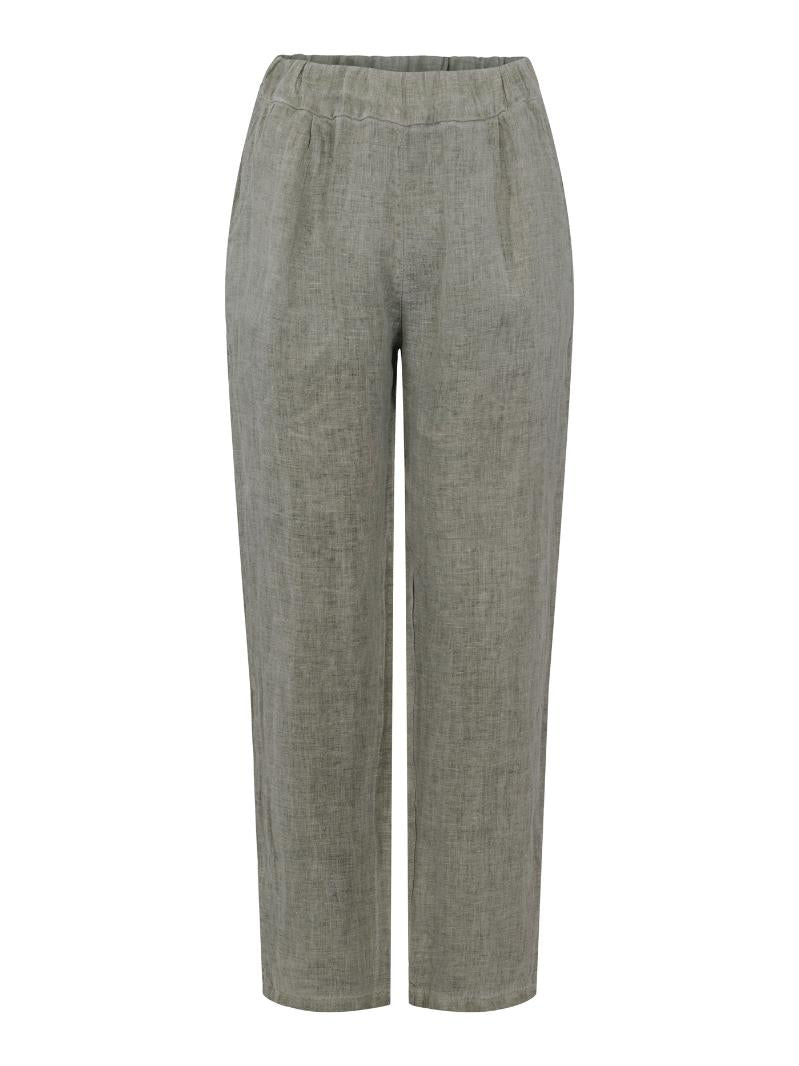 Linen trouser Grønn