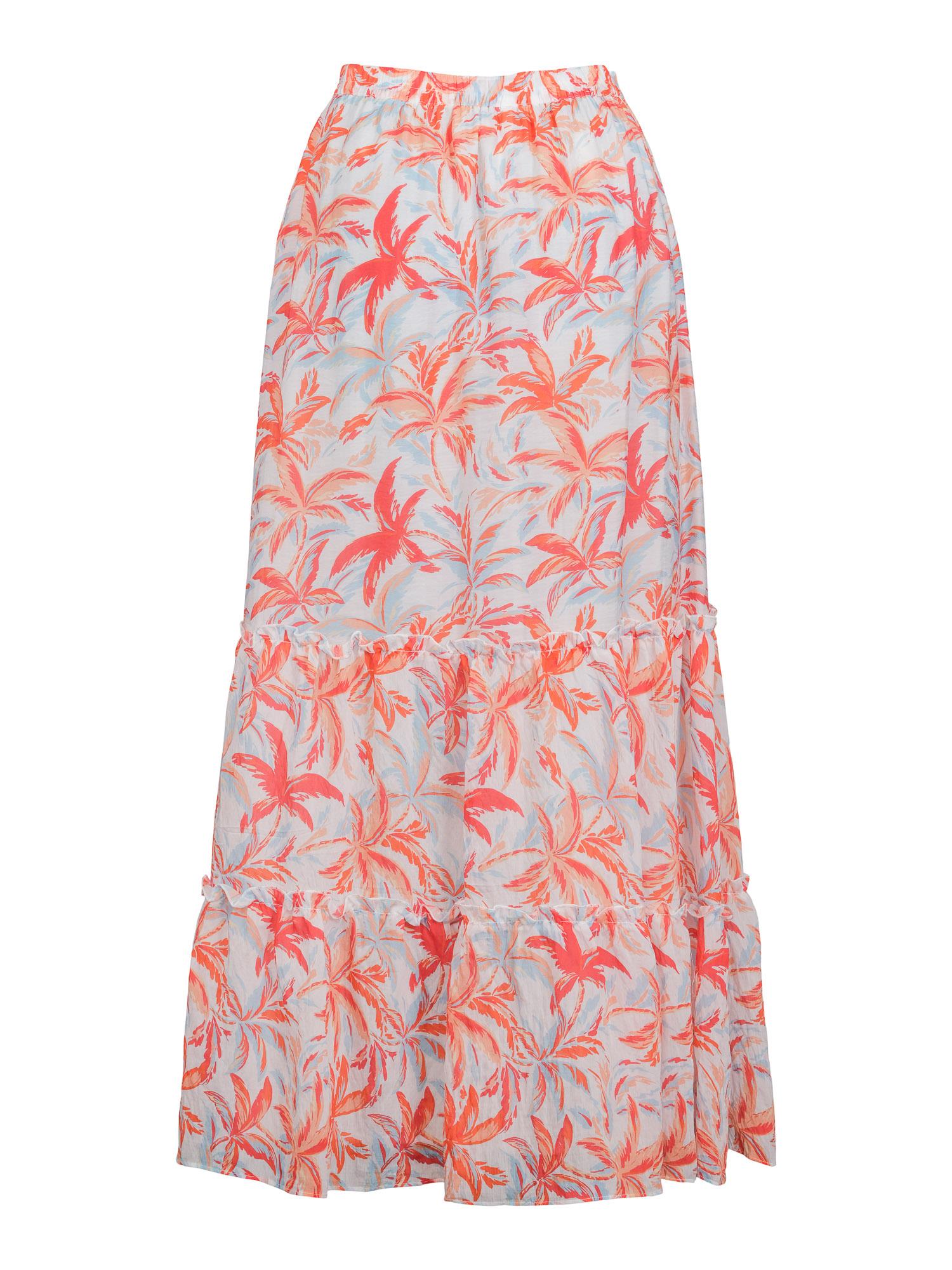 Long summer skirt Palms
