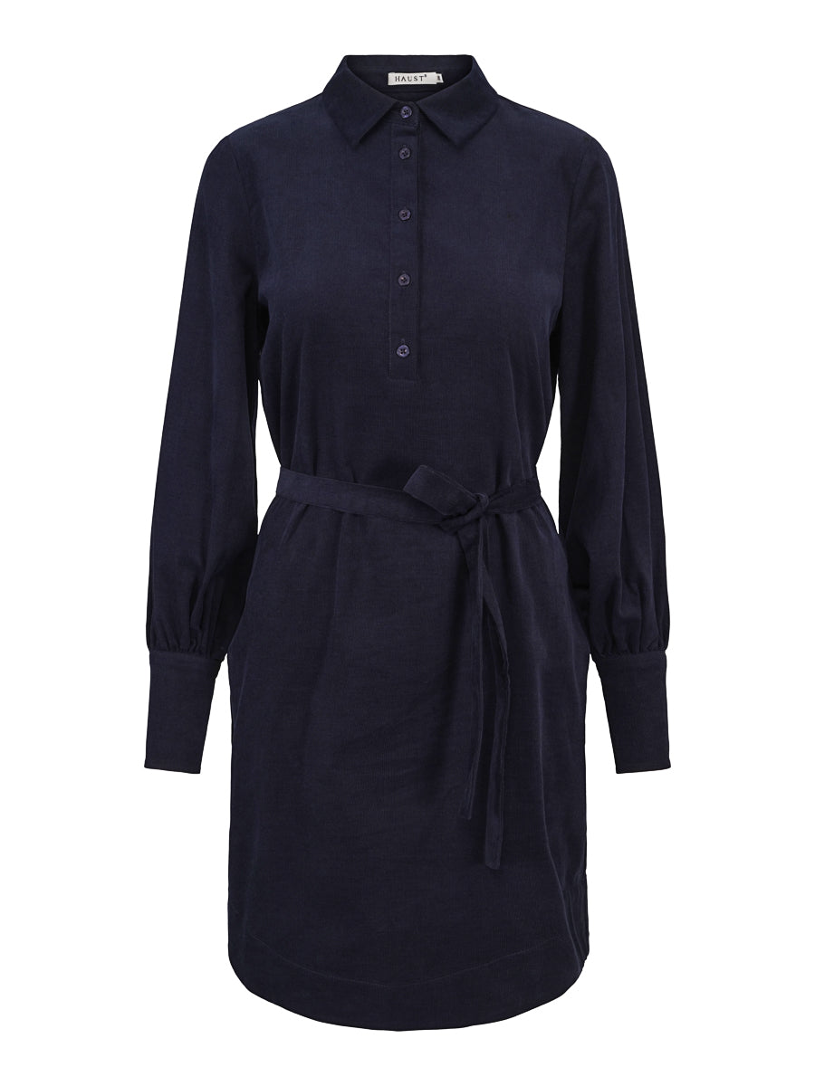 Babycord dress Navy