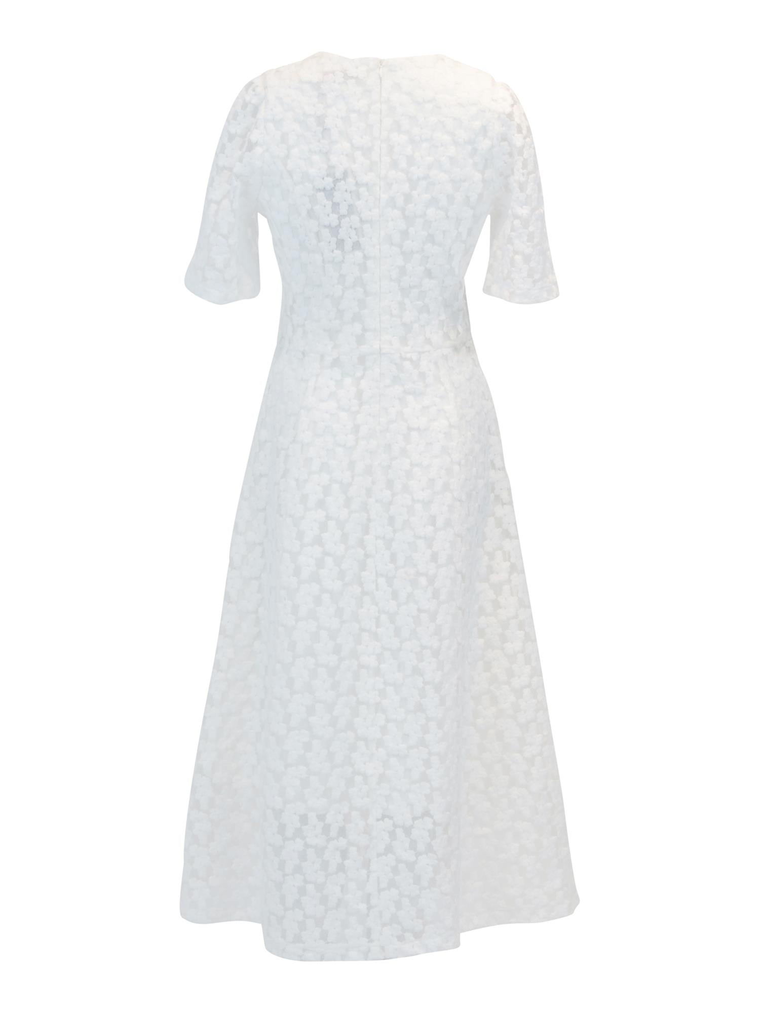 Luxurious dress Hvit