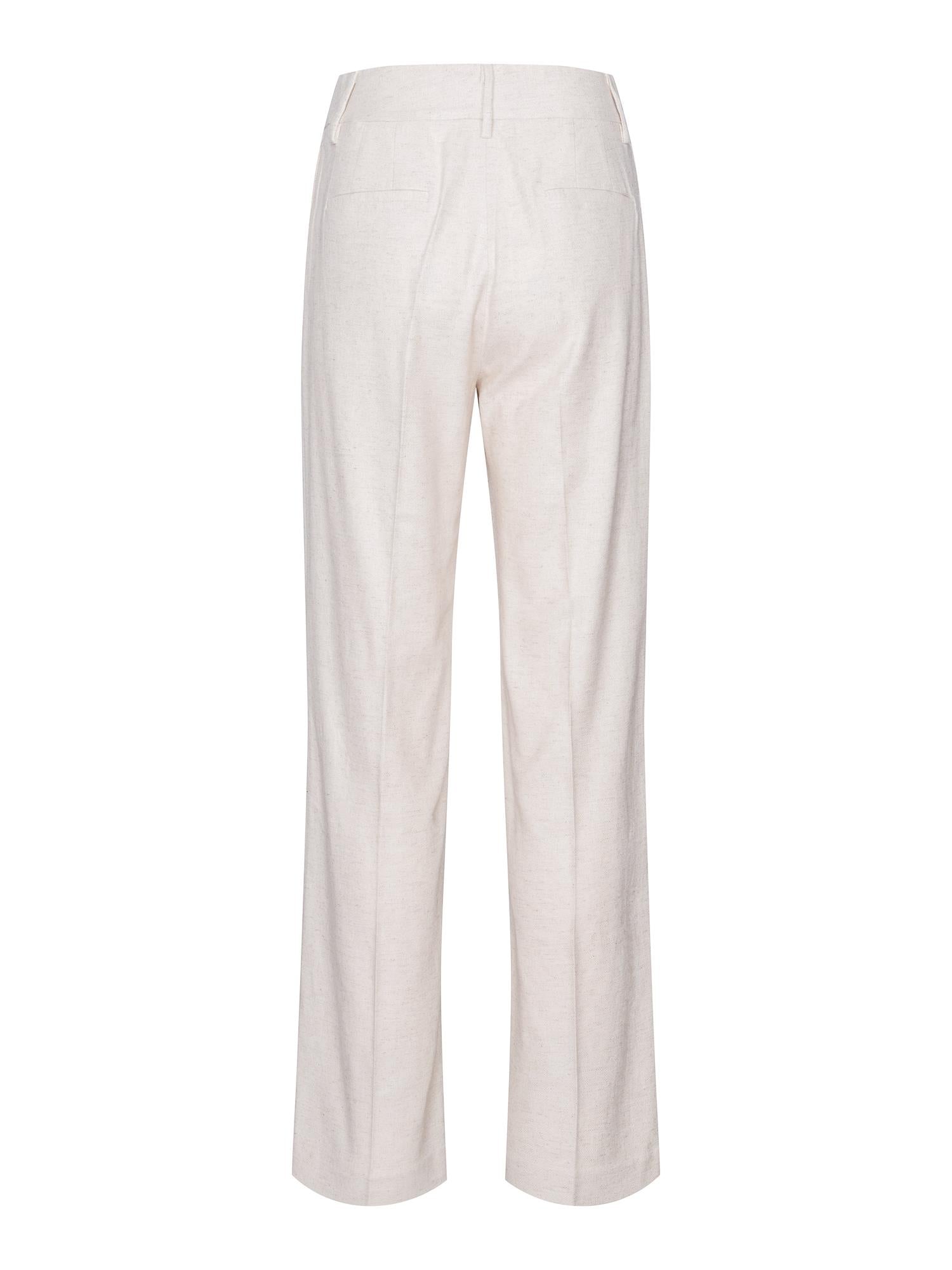 Linen tailored trouser Nature