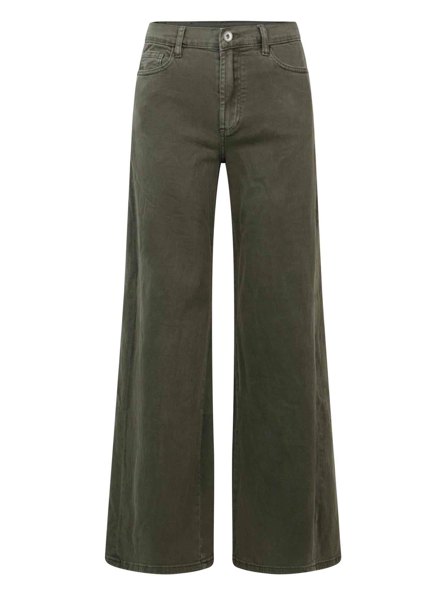 Wide fashion jeans Olive