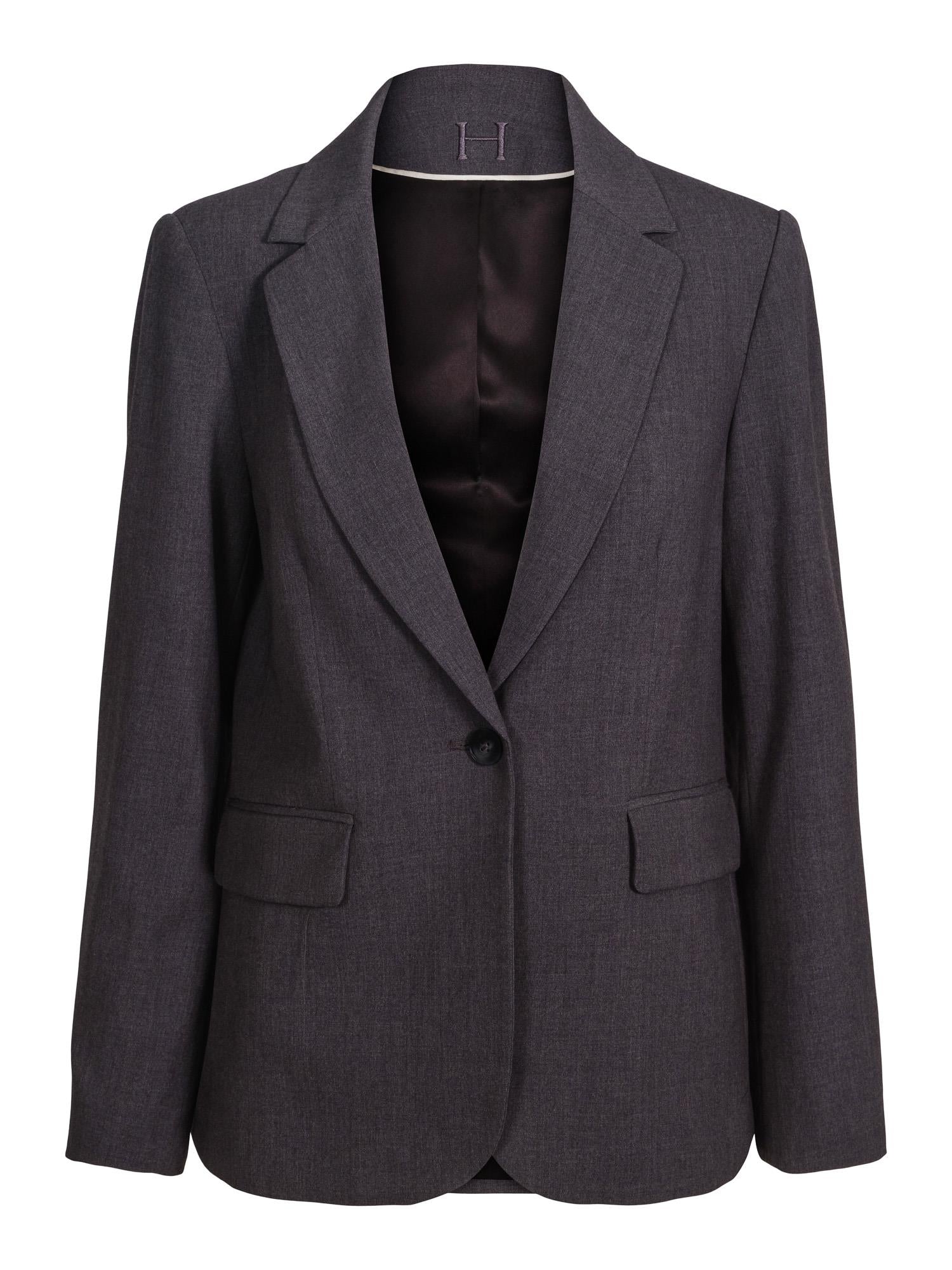 Casual tailored blazer Grey Mel.