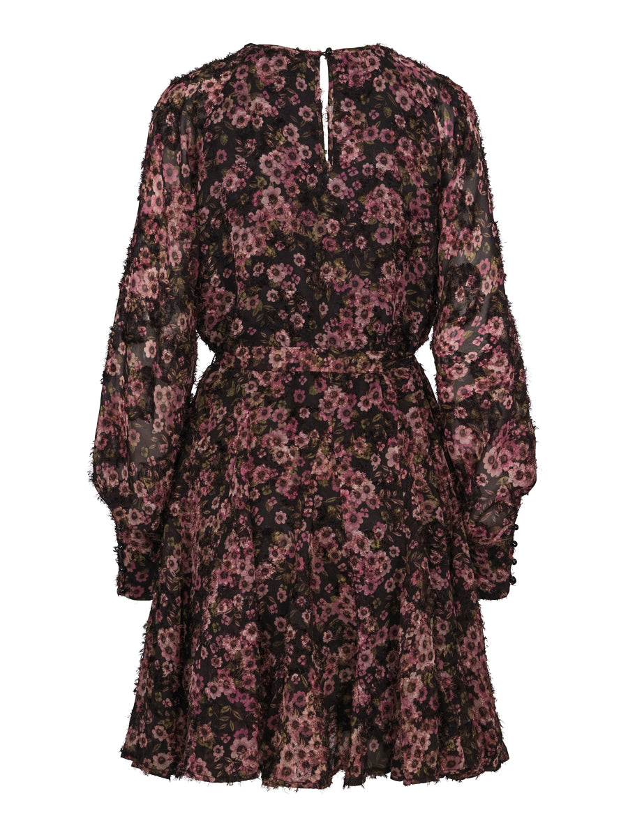 Feminine short dress Flower