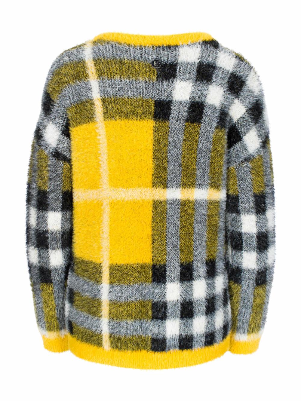 Checked pullover Checked