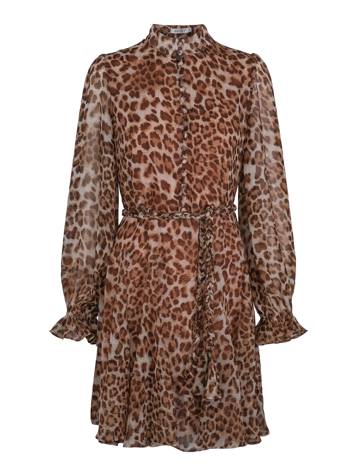 Chiffon dress Dyreprint