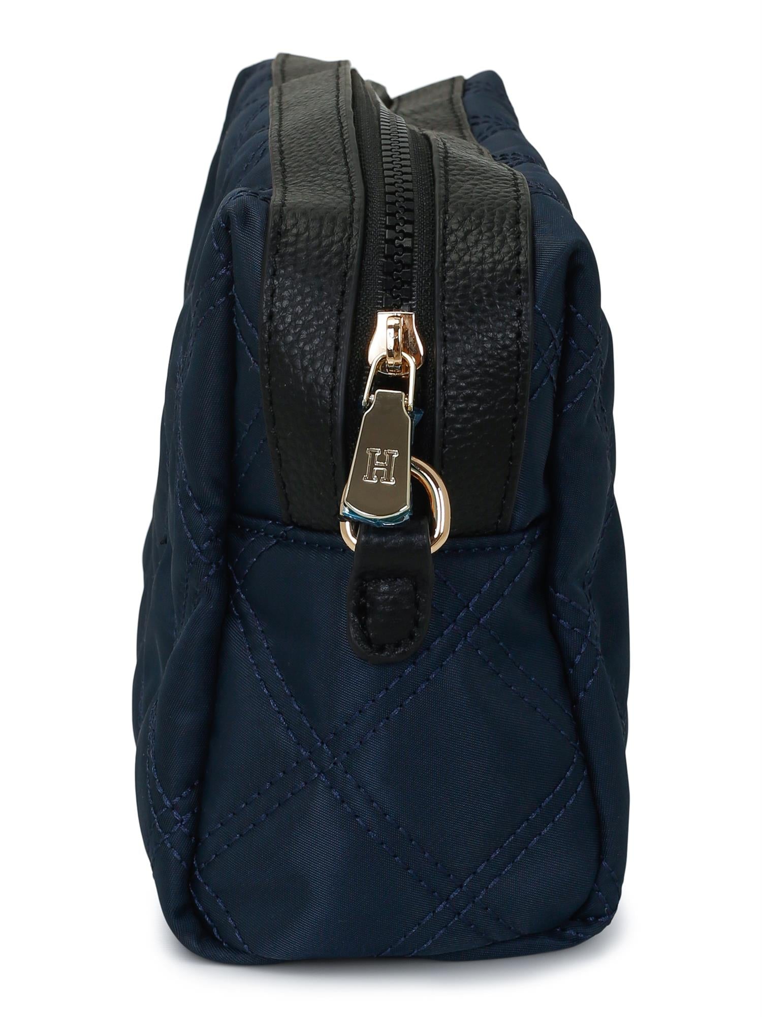 55-896 Quilted toilet bag  Marineblå